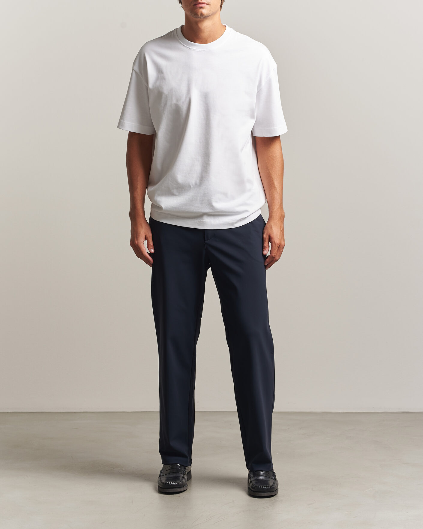 Homme | T-shirts | Samsøe Samsøe | Jason Heavy Cotton T-Shirt White