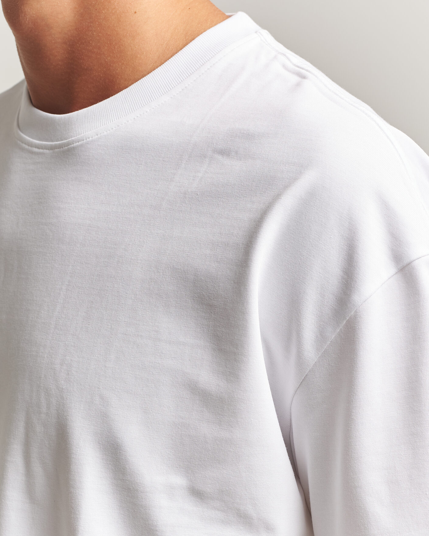 Homme | T-shirts | Samsøe Samsøe | Jason Heavy Cotton T-Shirt White