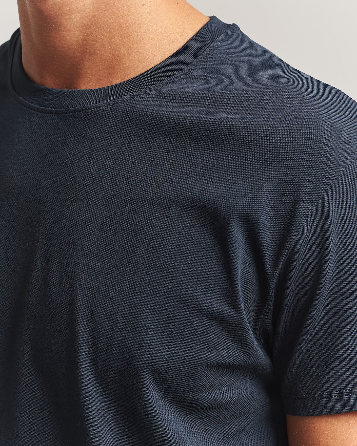 Homme | T-shirts | Samsøe Samsøe | Kronos Cotton T-Shirt Salute Navy