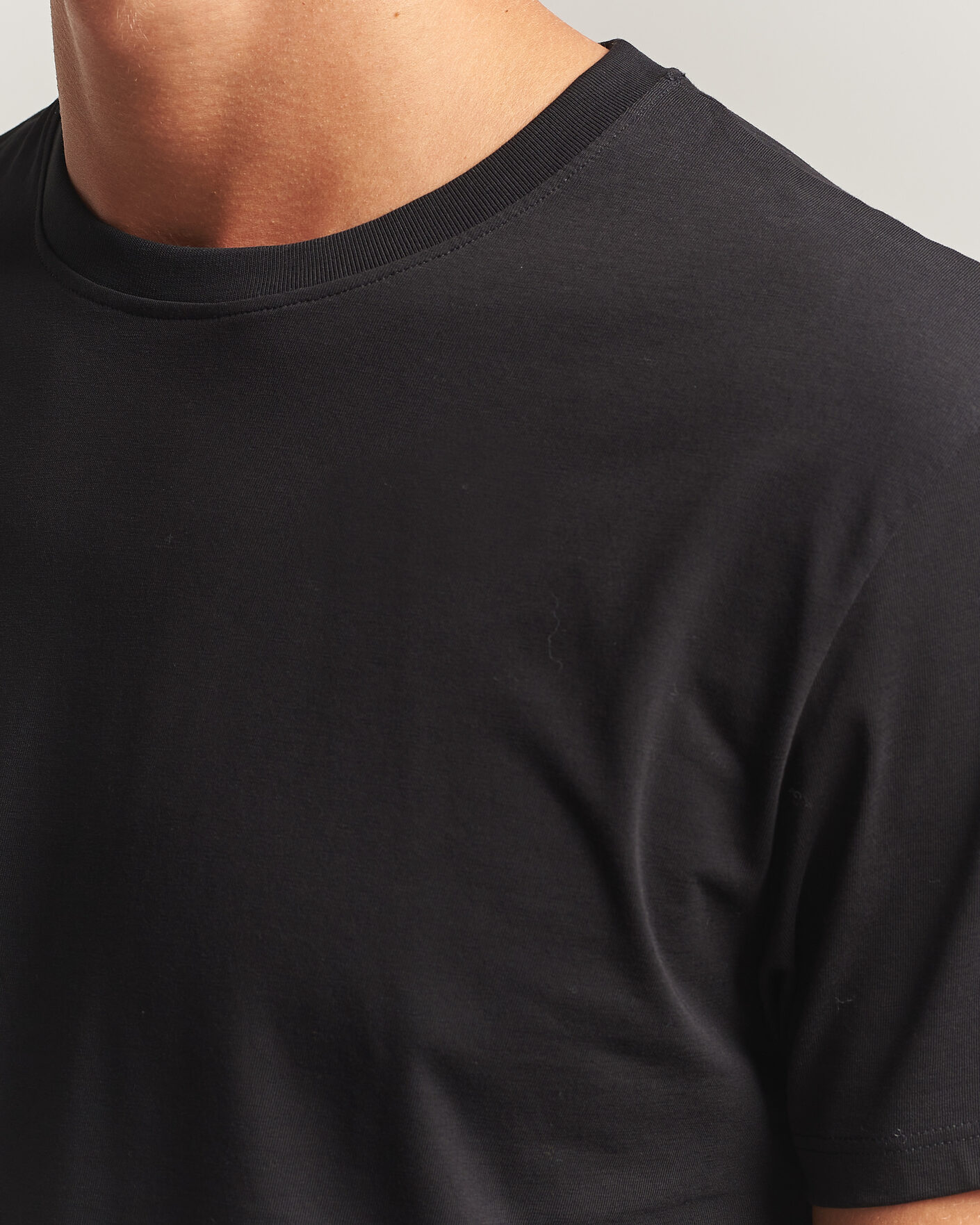 Homme | T-shirts | Samsøe Samsøe | Kronos Cotton T-Shirt Black