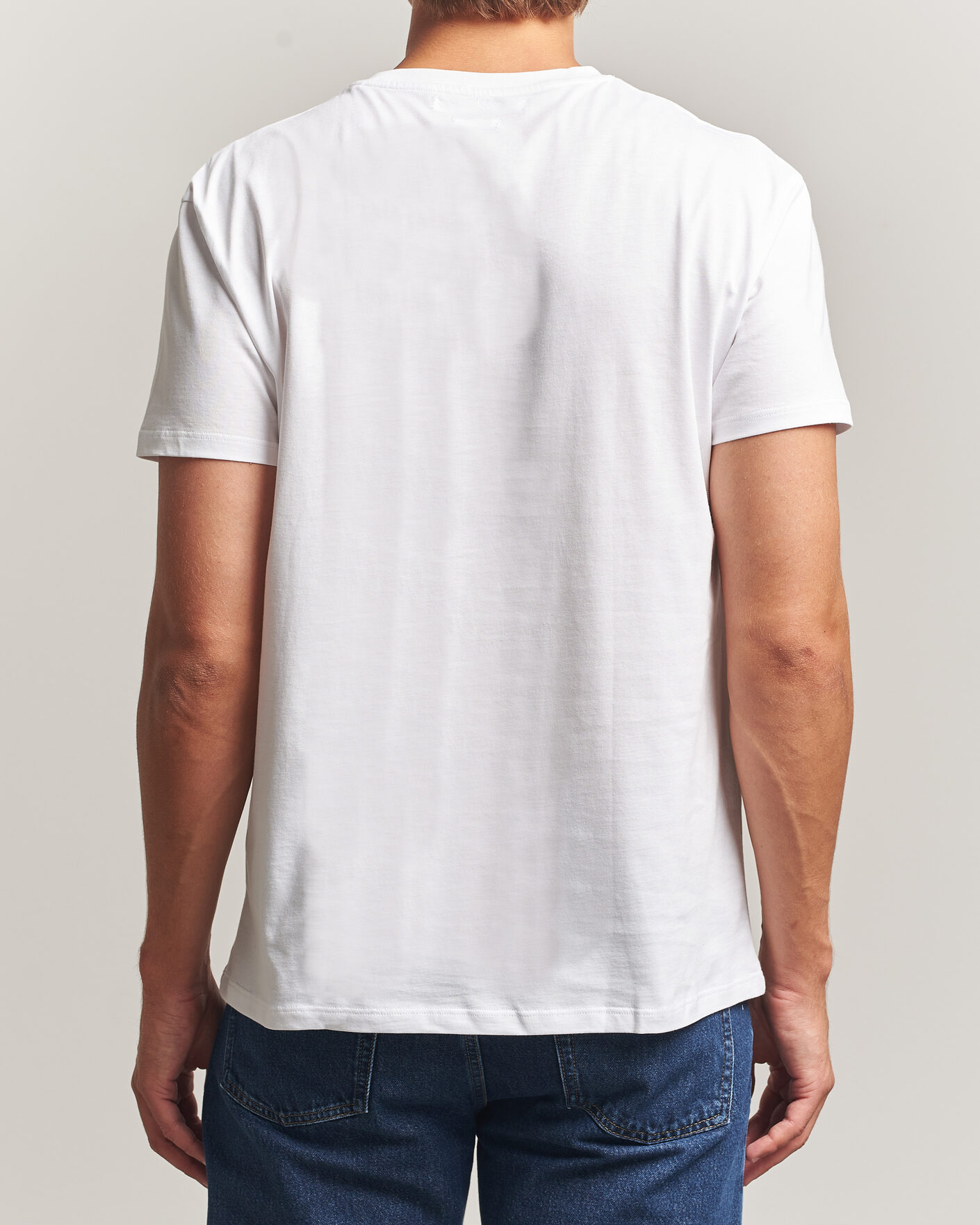Heren | T-shirts | Samsøe Samsøe | Kronos Cotton T-Shirt White
