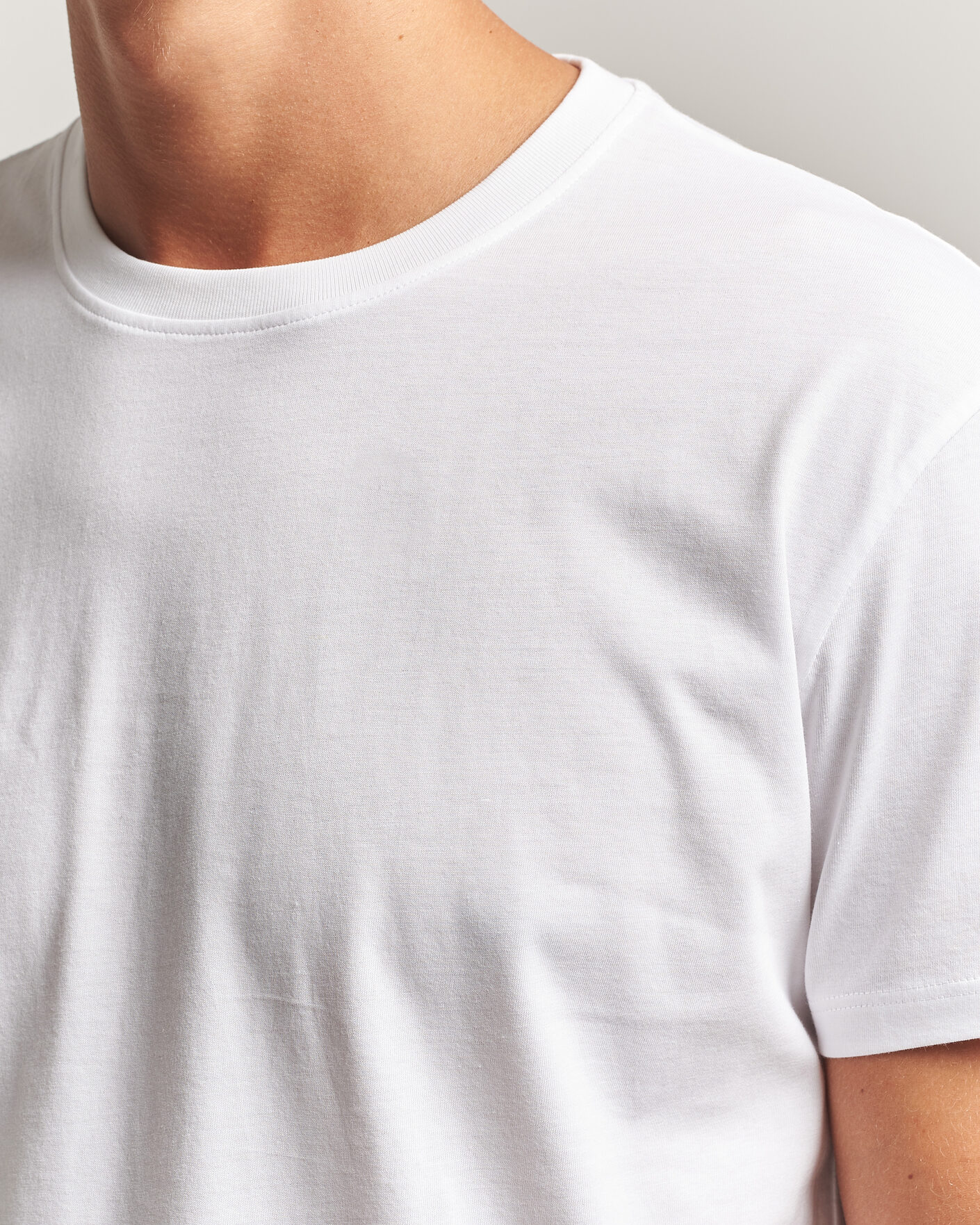 Heren | T-shirts | Samsøe Samsøe | Kronos Cotton T-Shirt White