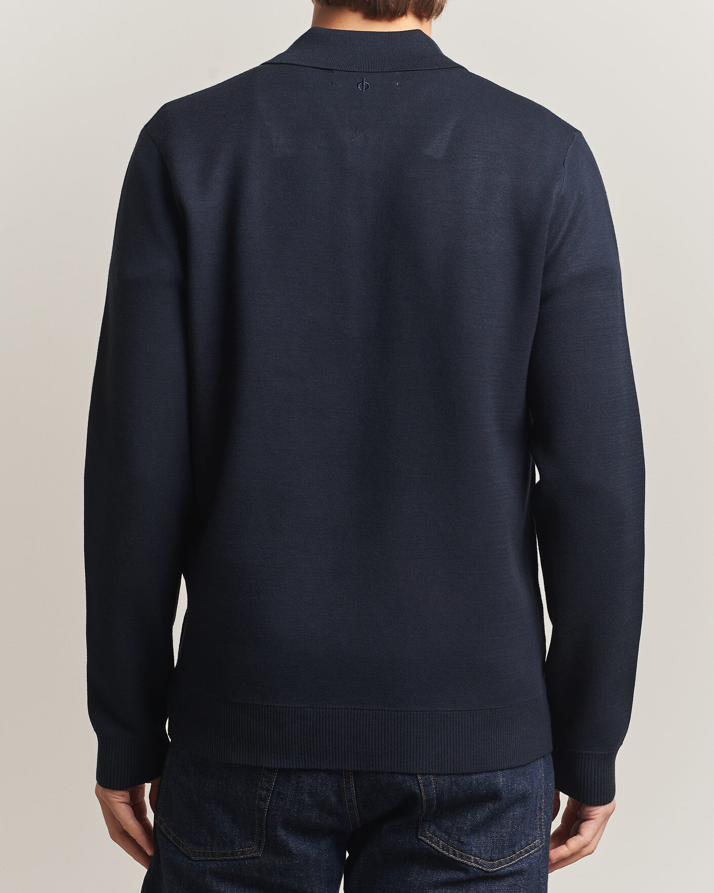 Heren | Truien | Samsøe Samsøe | Matt Half Zip Polo Sky Captain