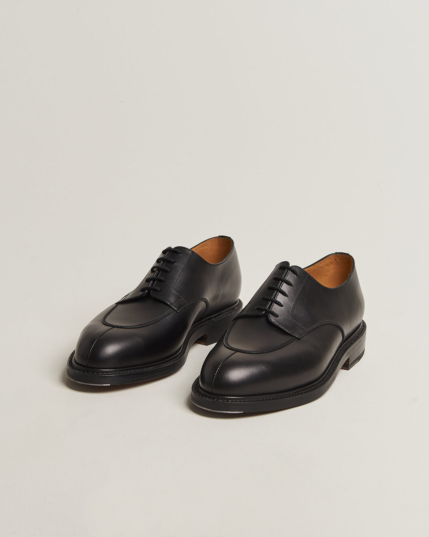 Heren | Derby schoenen | J.M. Weston | Half Hunt Derby Black Calf
