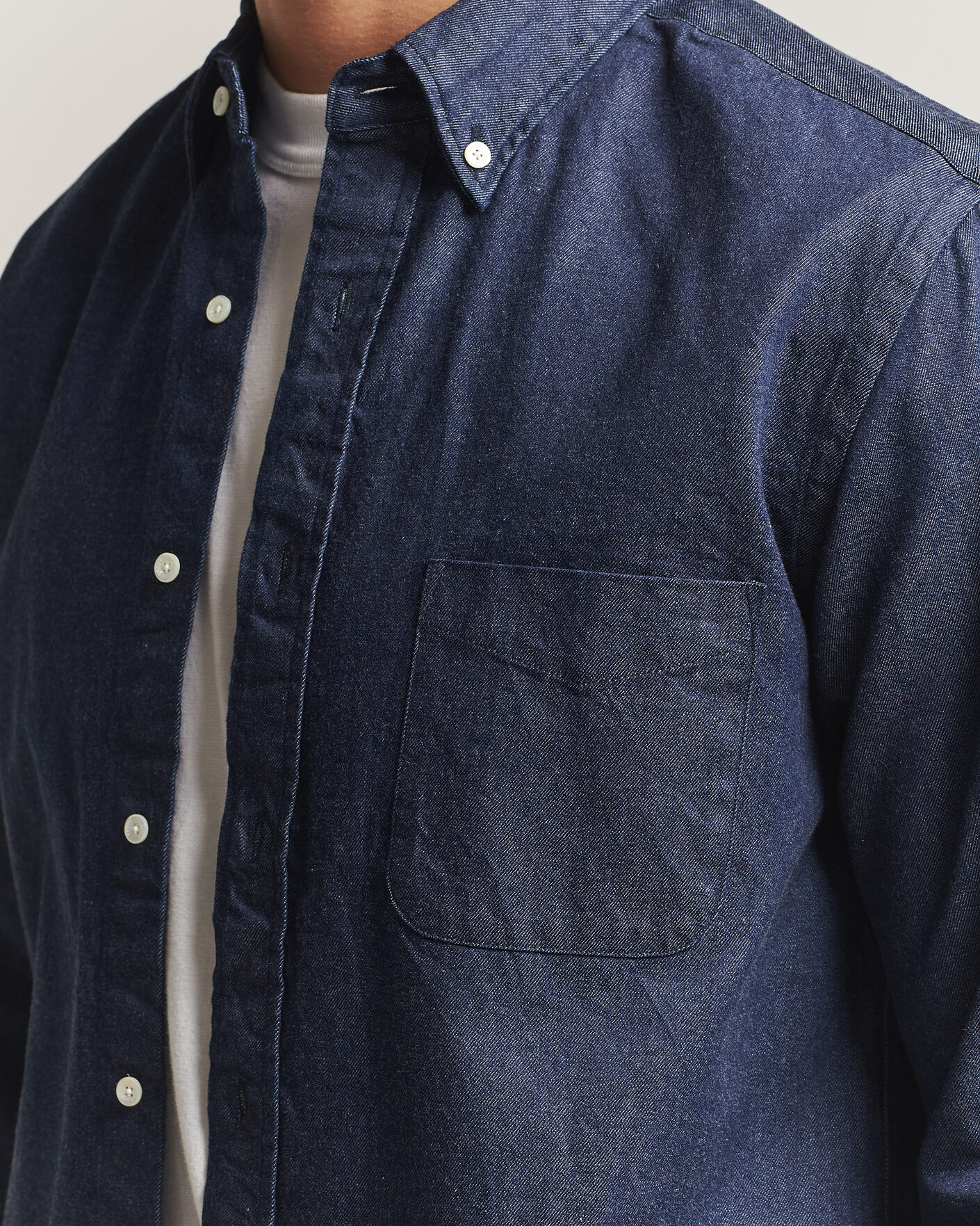 Homme | Chemises | BEAMS PLUS | Denim Button Down Shirt Indigo
