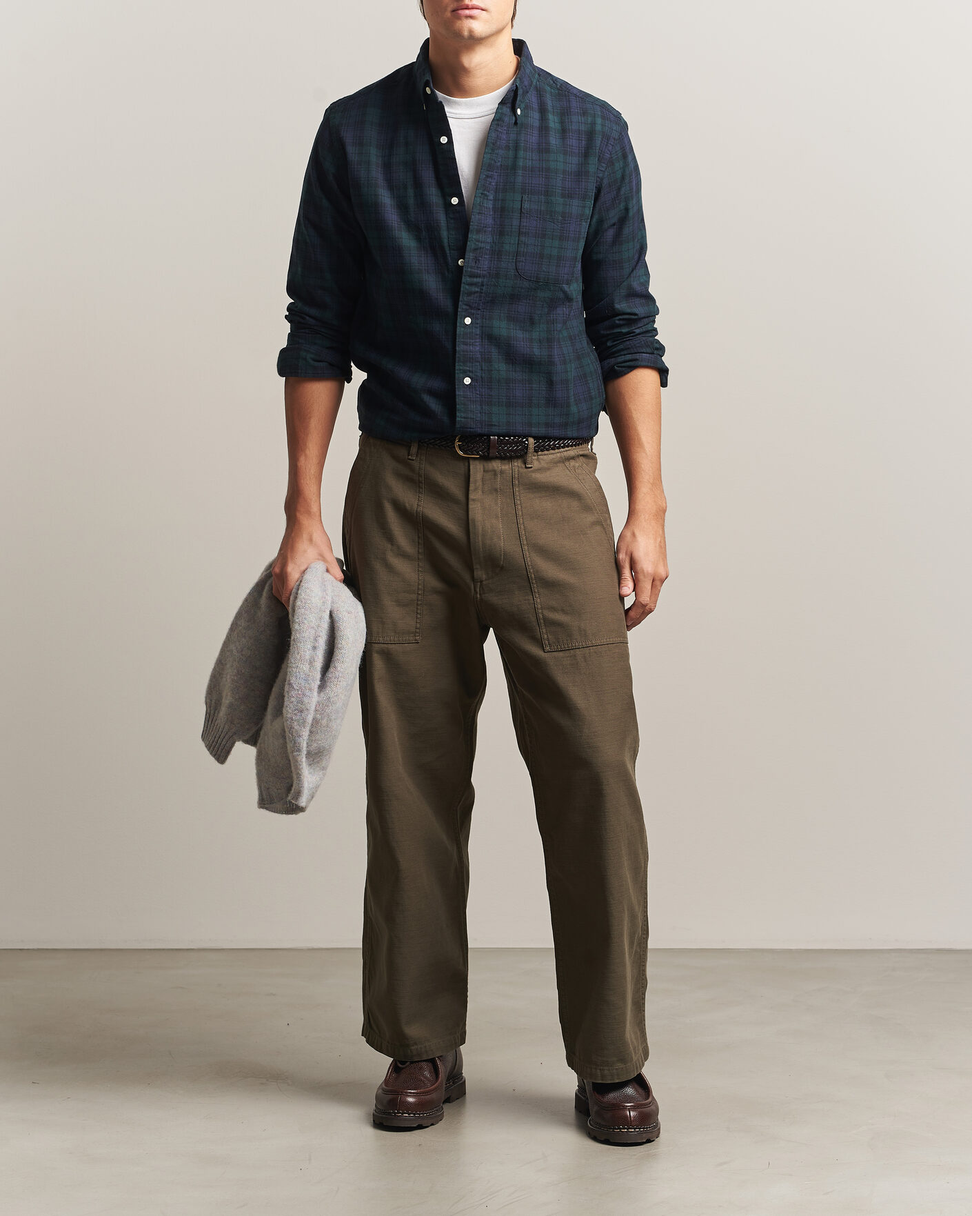 Homme | Chemises | BEAMS PLUS | Button Down Shirt Black Watch