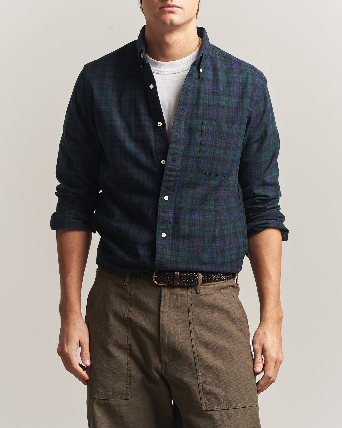 Homme | Chemises | BEAMS PLUS | Button Down Shirt Black Watch