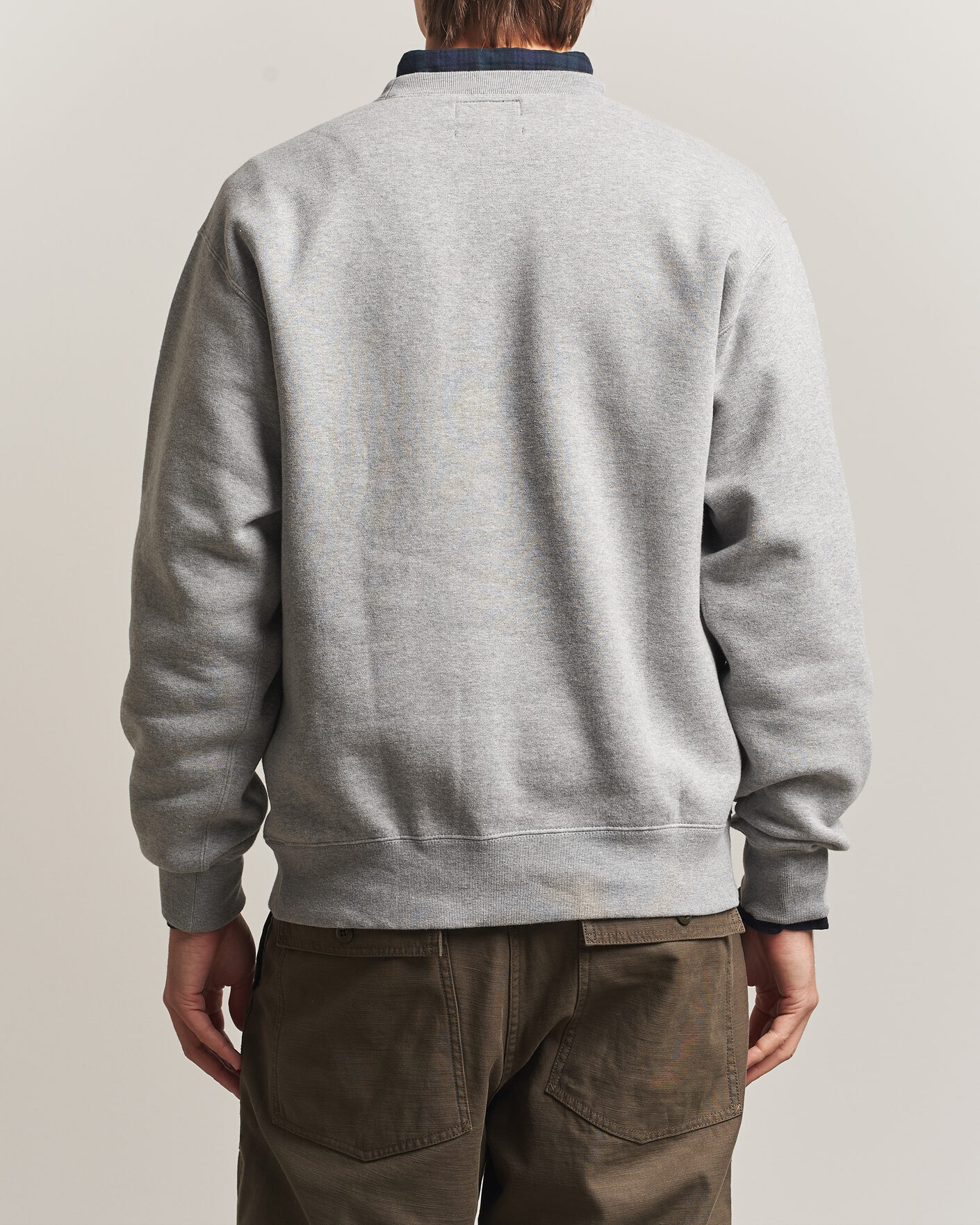 Heren | Truien | BEAMS PLUS | Soft Sweat Crew Neck Grey