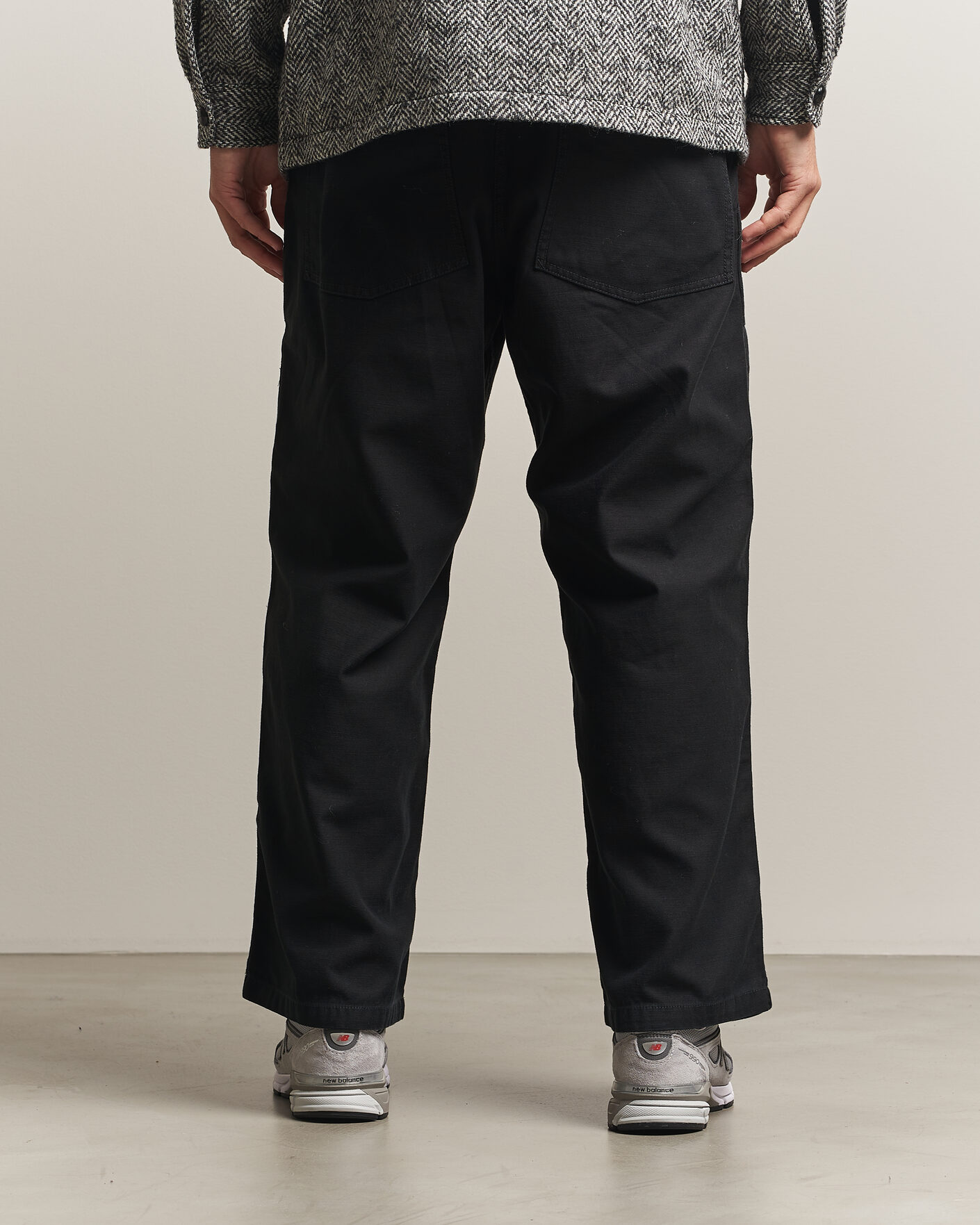 Homme | Pantalons | BEAMS PLUS | MIL Utility Sateen Trousers Black