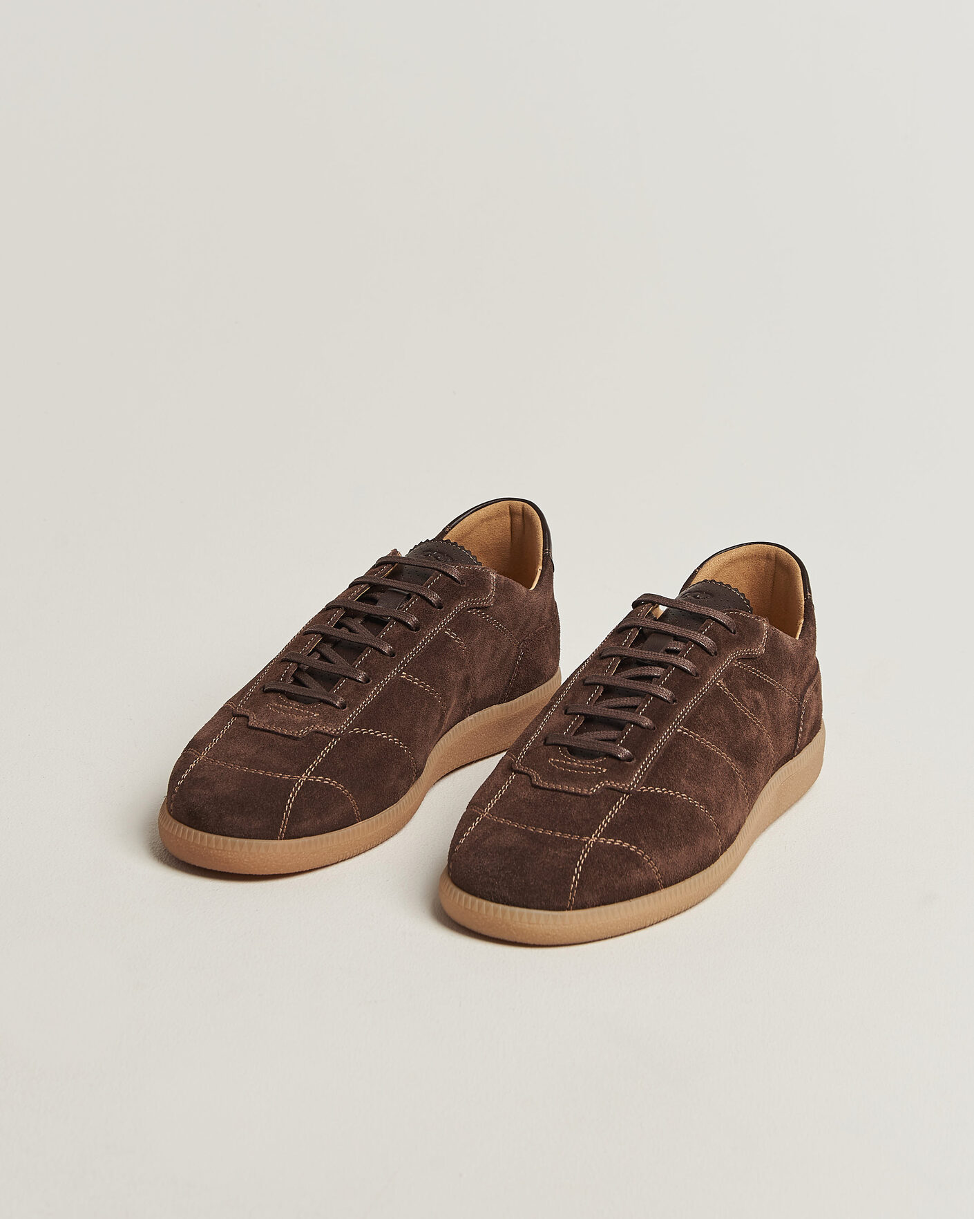 Heren | Sneakers | CQP | Stillo Suede Sneaker Dark Brown