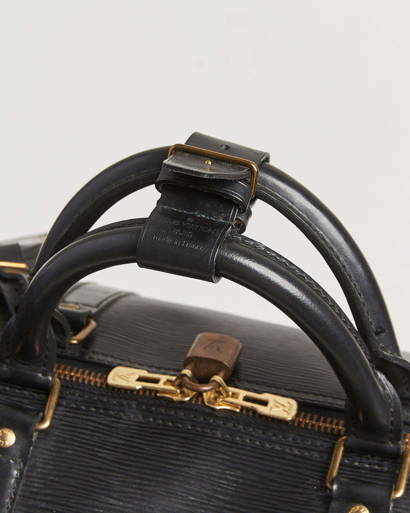 Homme | Pre-Owned & Vintage Bags | Louis Vuitton Pre-Owned | Keepall 60 Epi Leather Black