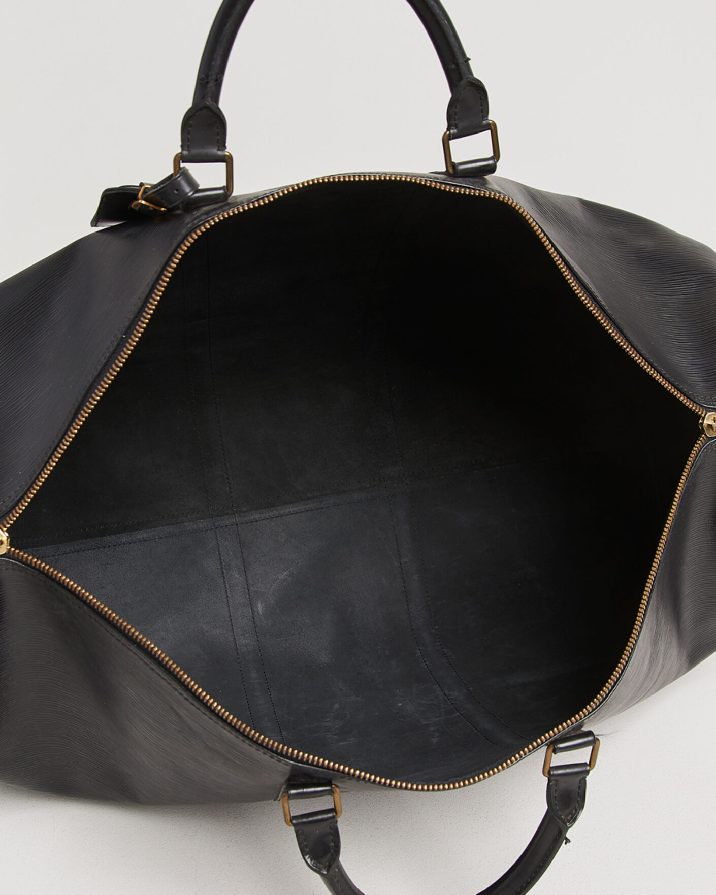 Homme | Pre-Owned & Vintage Bags | Louis Vuitton Pre-Owned | Keepall 60 Epi Leather Black