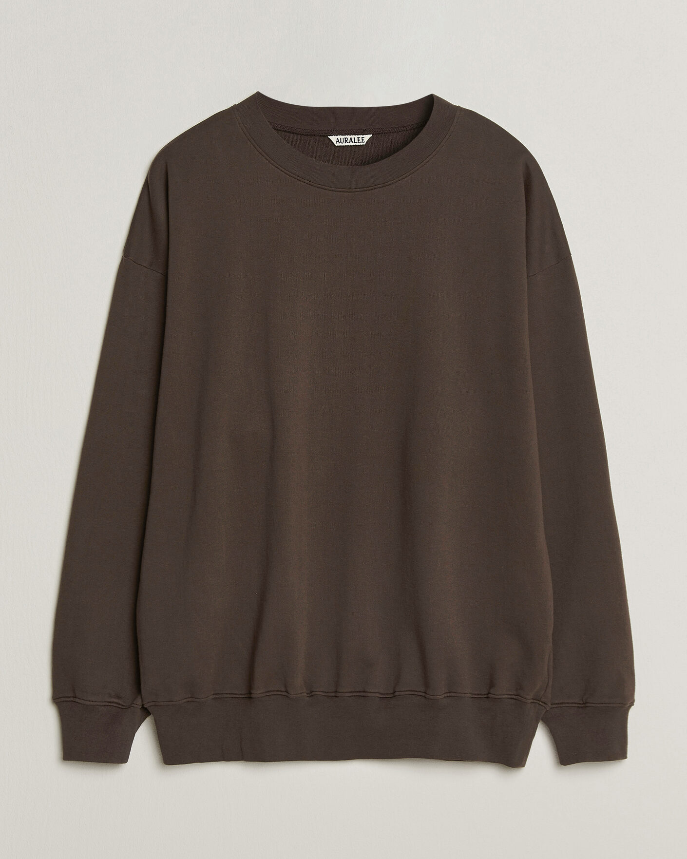 Homme | Pulls Et Tricots | Auralee | Super High Gauge Sweat Pullover Dark Brown