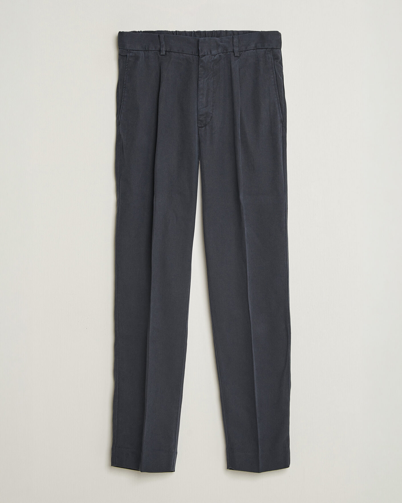 Homme | Pantalons | A Day's March | Smart Lyocell Trousers Navy