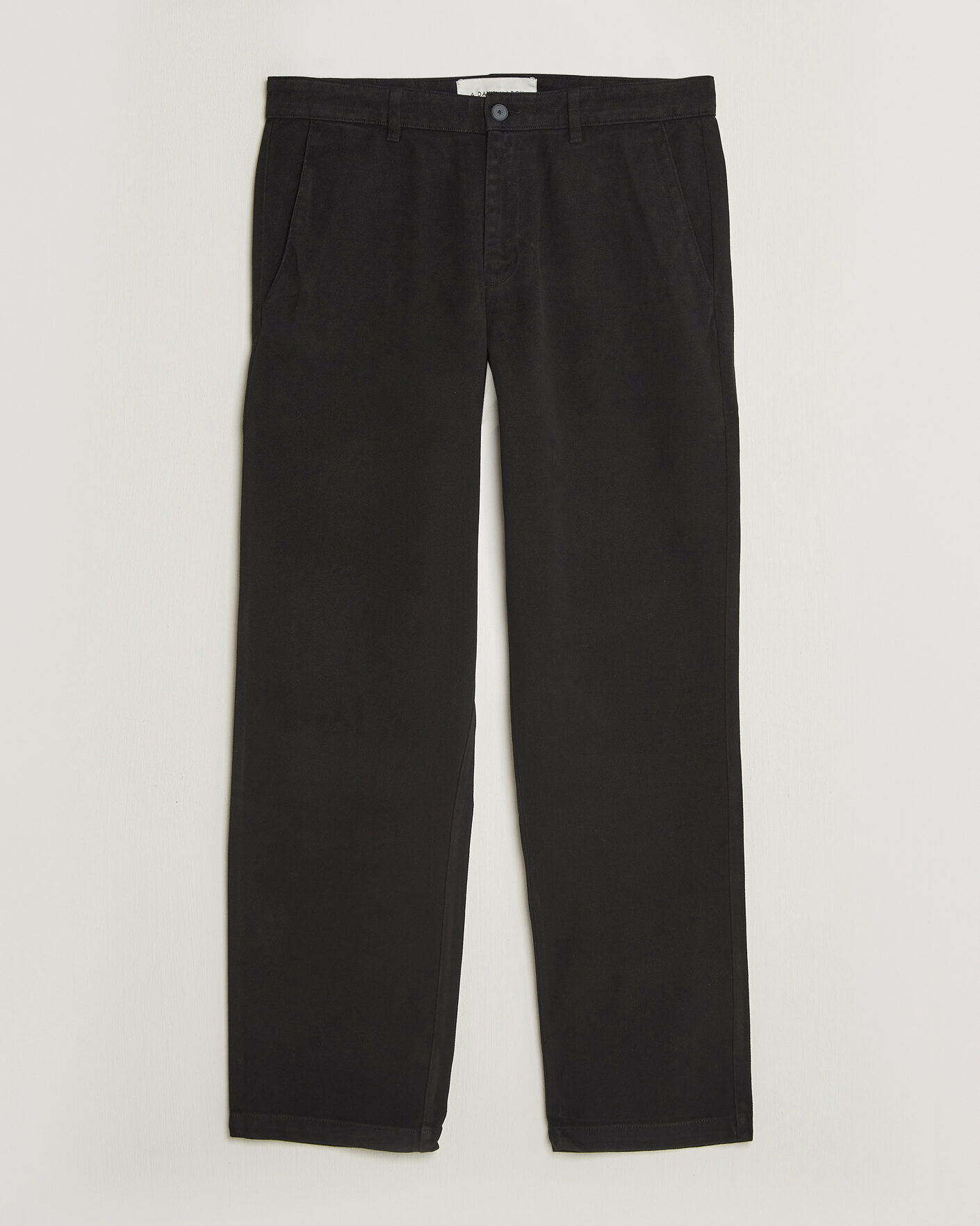 Homme | Pantalons | A Day's March | Miller Cotton/Lyocell Trousers Black