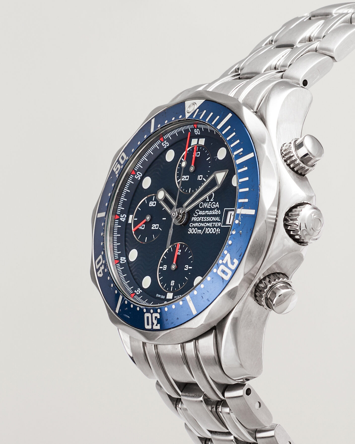 Homme | Pre-Owned & Vintage Watches | Omega Pre-Owned | Seamaster 300M Chrono 