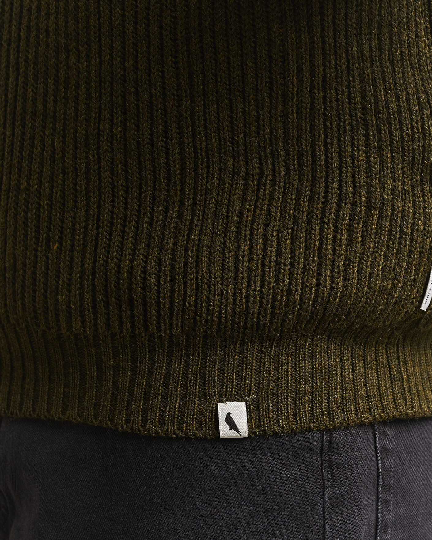 Homme | Pulls Et Tricots | Peregrine | Foxton Quarter Zip Jumperr Olive