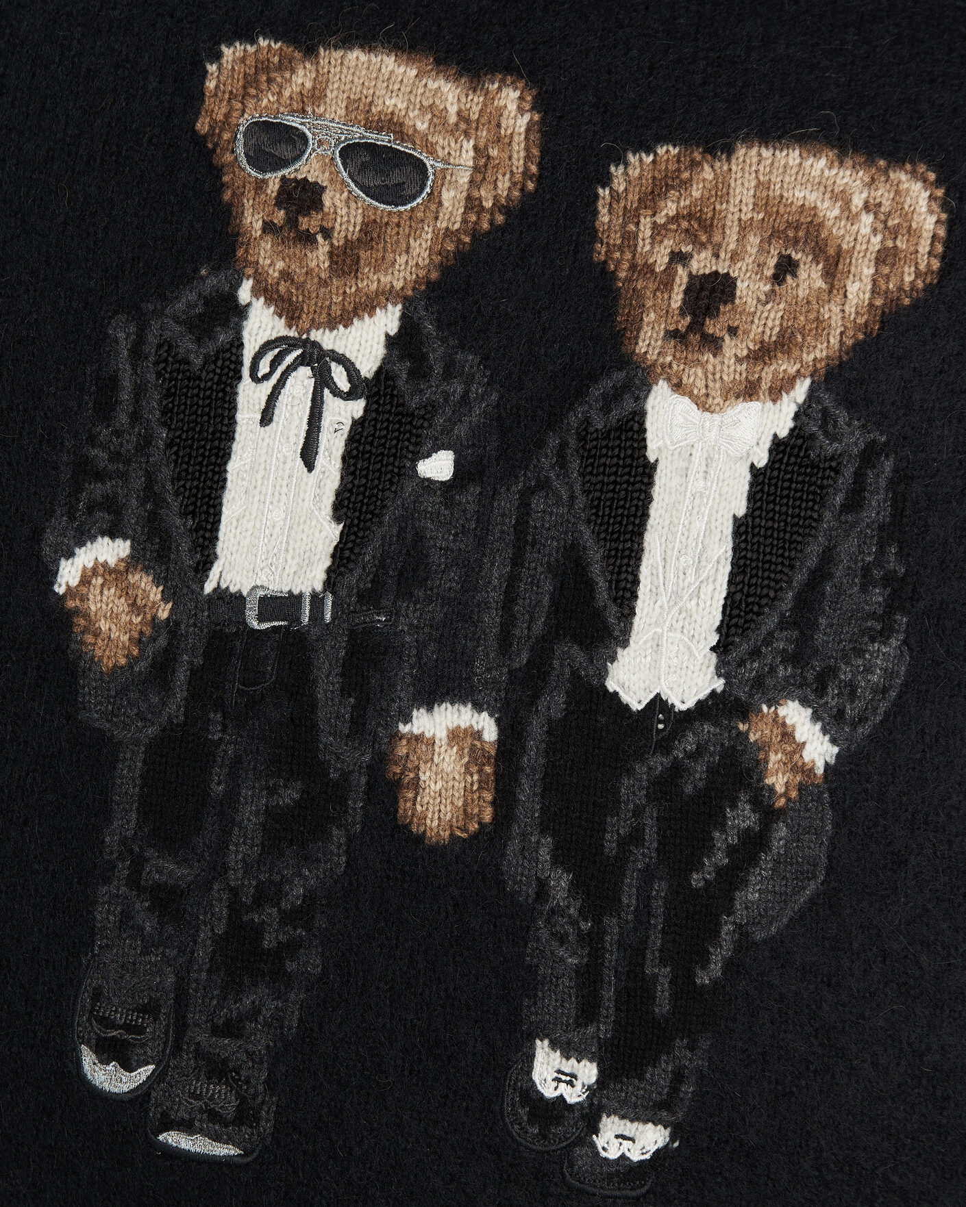 Heren | Thuis | Ralph Lauren Home | Ralph & Ricky Bear Wool/Alpaca Pillow Black