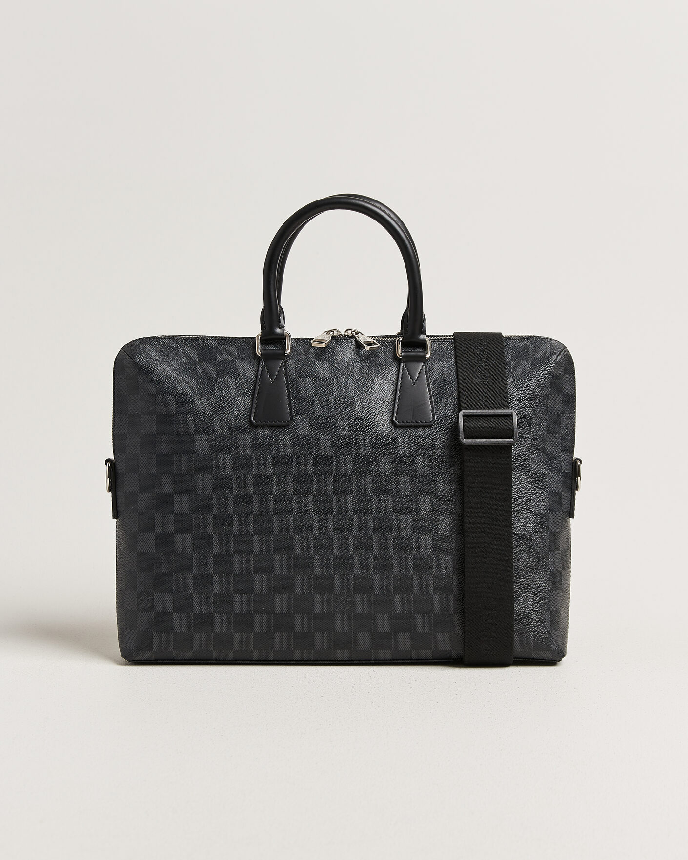 Homme | Pre-Owned & Vintage Bags | Louis Vuitton Pre-Owned | Porte Documents Bag Damier Graphite