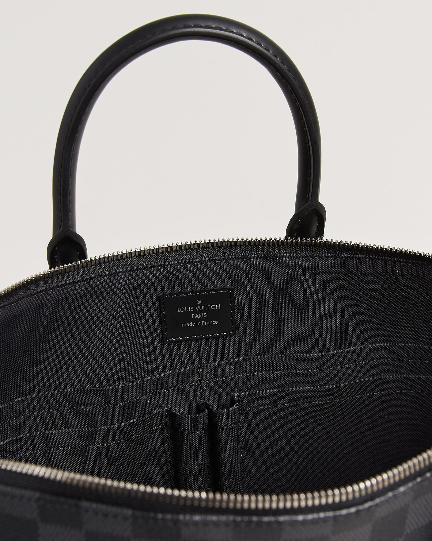 Homme | Pre-Owned & Vintage Bags | Louis Vuitton Pre-Owned | Porte Documents Bag Damier Graphite