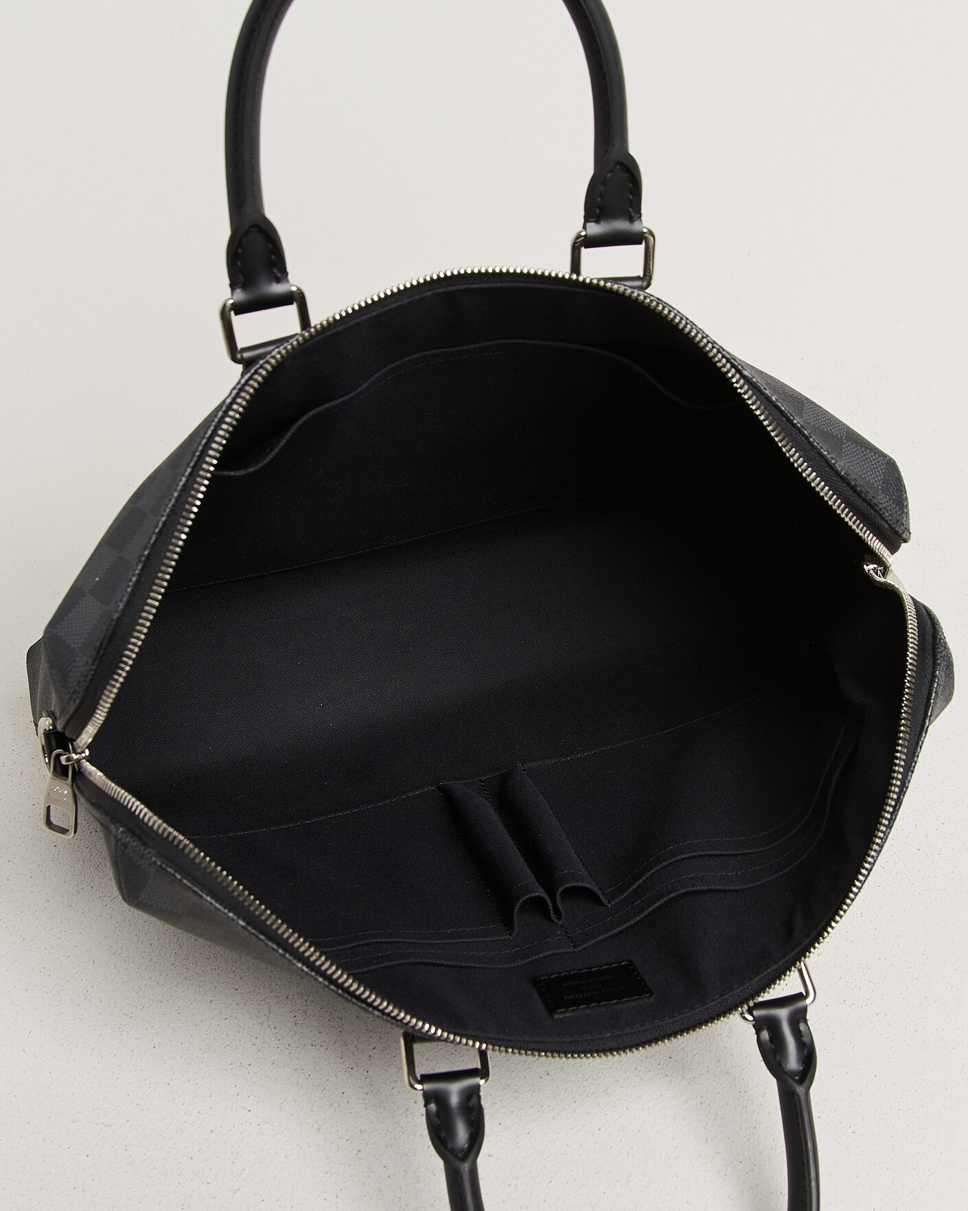 Homme | Pre-Owned & Vintage Bags | Louis Vuitton Pre-Owned | Porte Documents Bag Damier Graphite
