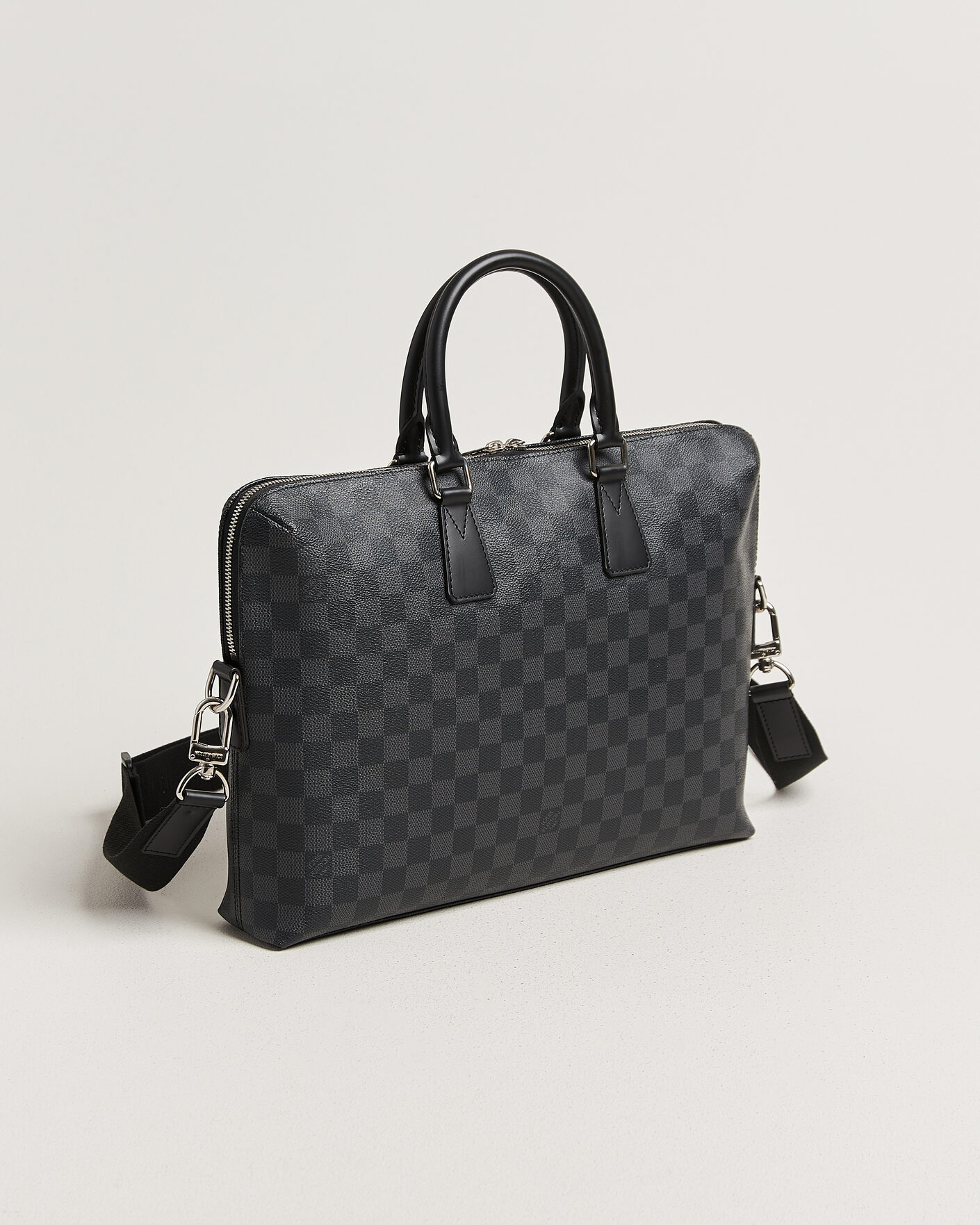 Homme | Pre-Owned & Vintage Bags | Louis Vuitton Pre-Owned | Porte Documents Bag Damier Graphite