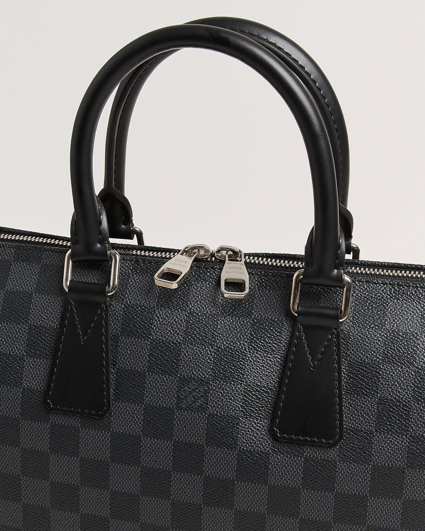 Homme | Pre-Owned & Vintage Bags | Louis Vuitton Pre-Owned | Porte Documents Bag Damier Graphite