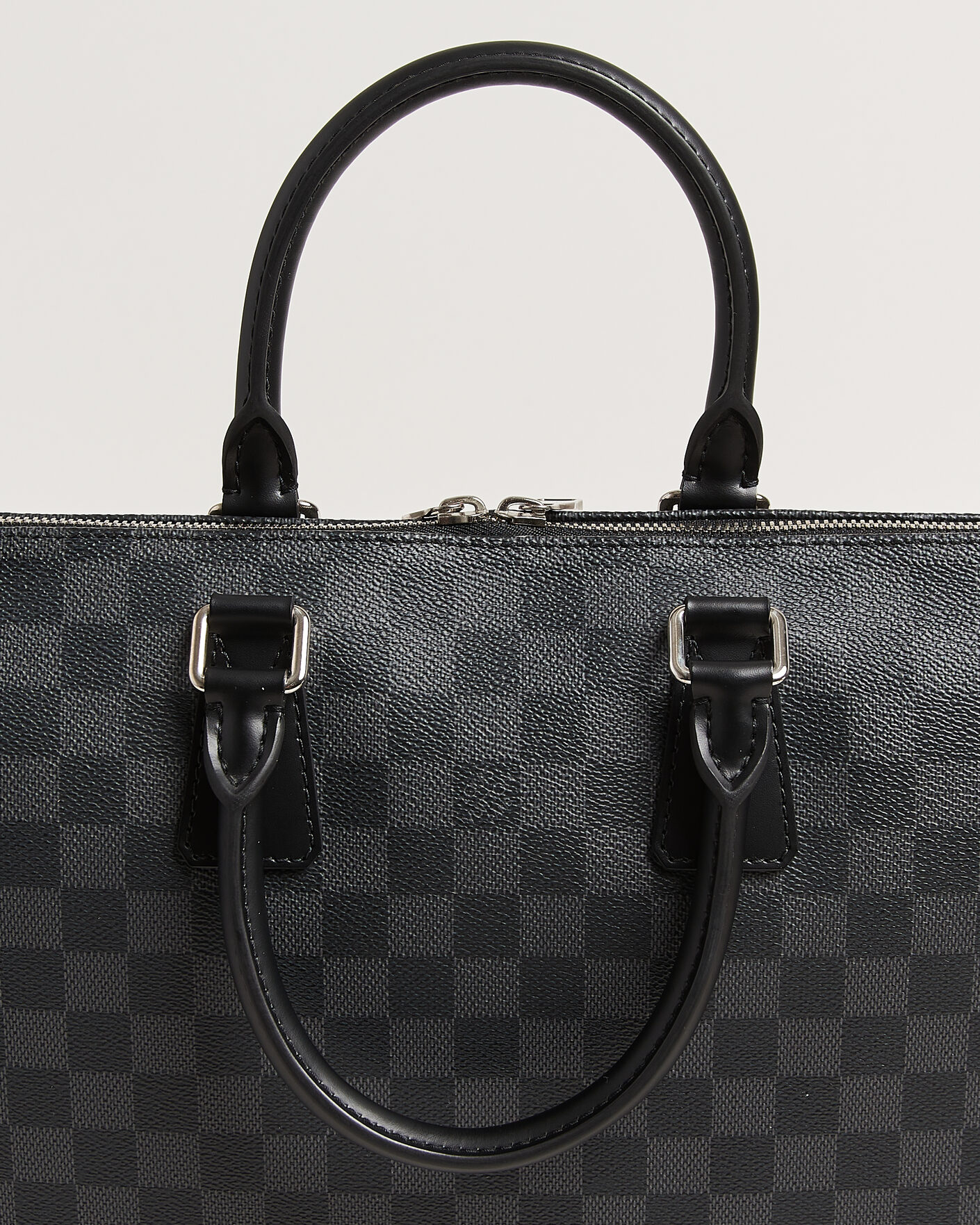 Homme | Pre-Owned & Vintage Bags | Louis Vuitton Pre-Owned | Porte Documents Bag Damier Graphite