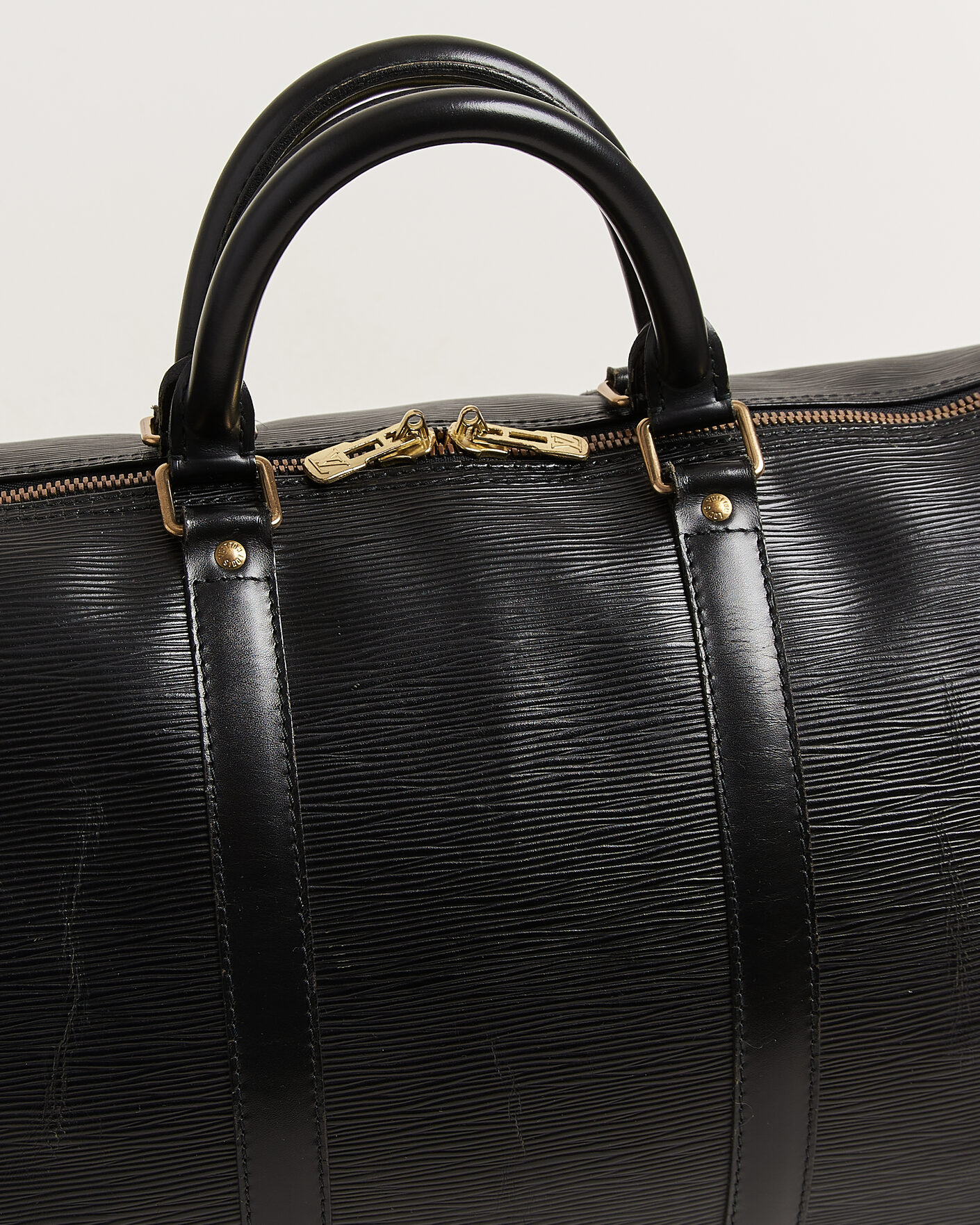 Heren | Pre-Owned & Vintage Bags | Louis Vuitton Pre-Owned | Keepall 50 Epi Leather Black