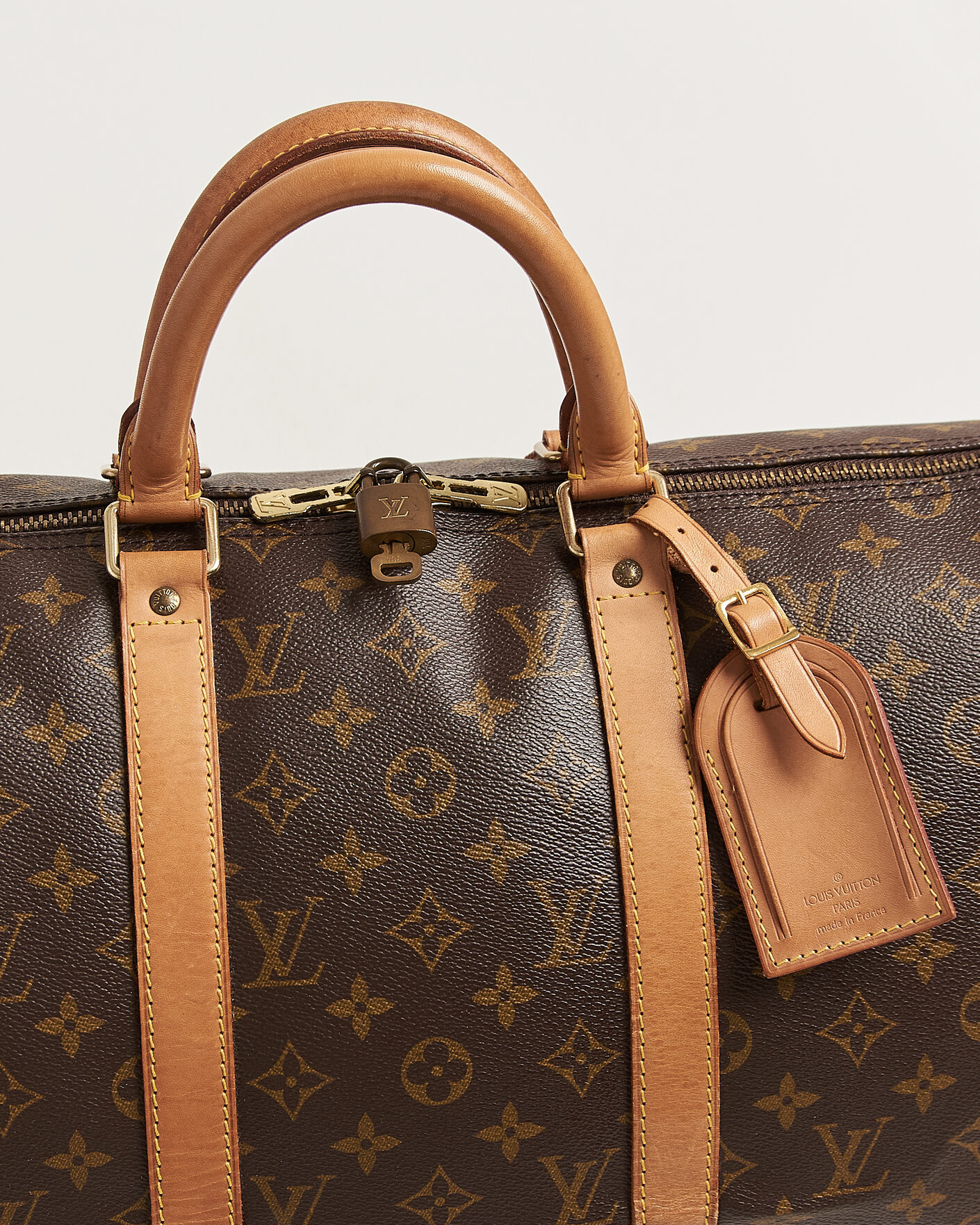 Heren | Pre-Owned & Vintage Bags | Louis Vuitton Pre-Owned | Keepall 50 Bandoulière Monogram