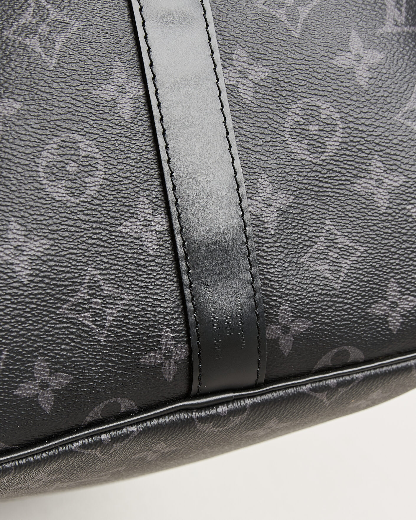 Heren | Pre-Owned & Vintage Bags | Louis Vuitton Pre-Owned | Keepall 55 Bandoulière Monogram Eclipse