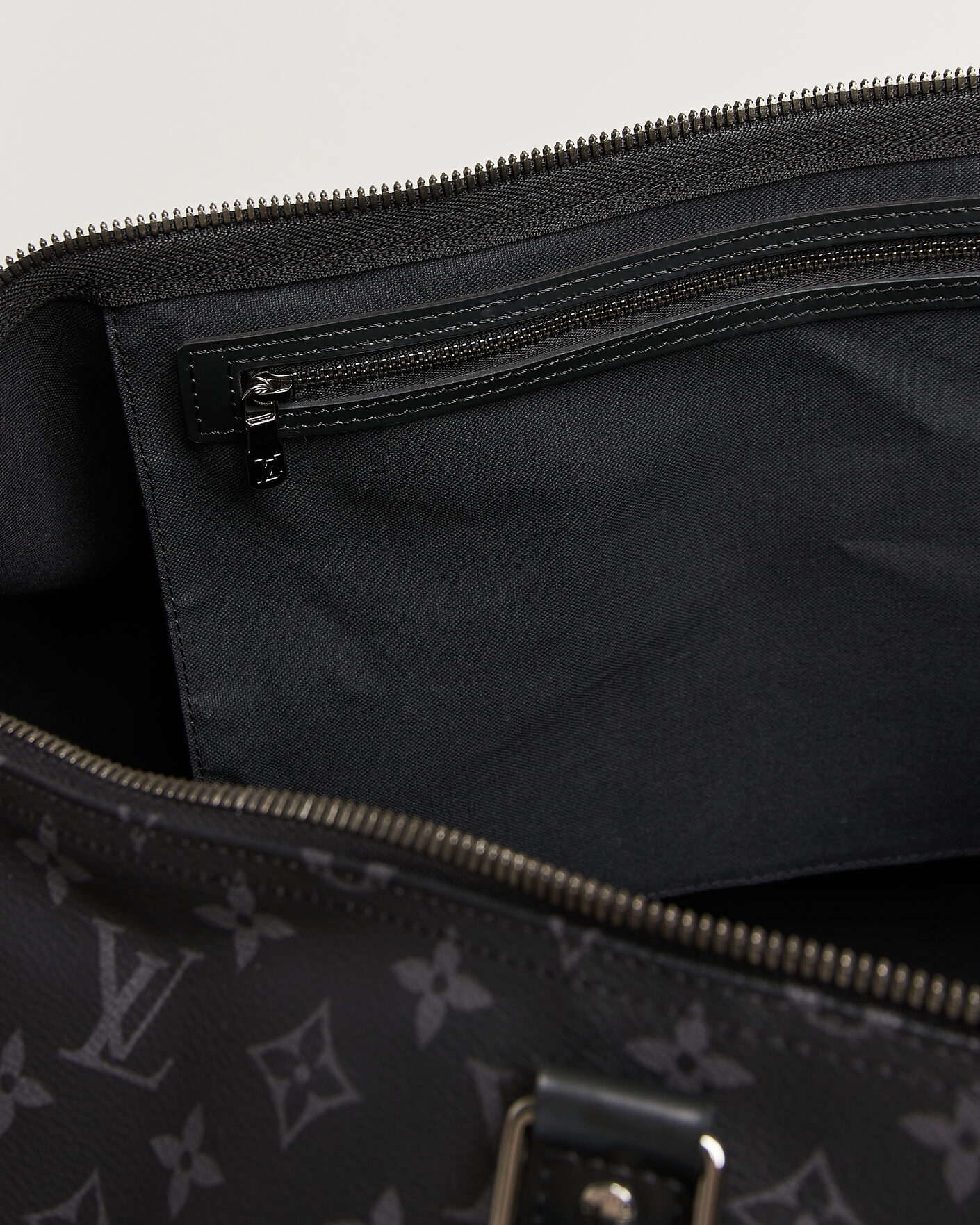 Heren | Pre-Owned & Vintage Bags | Louis Vuitton Pre-Owned | Keepall 55 Bandoulière Monogram Eclipse