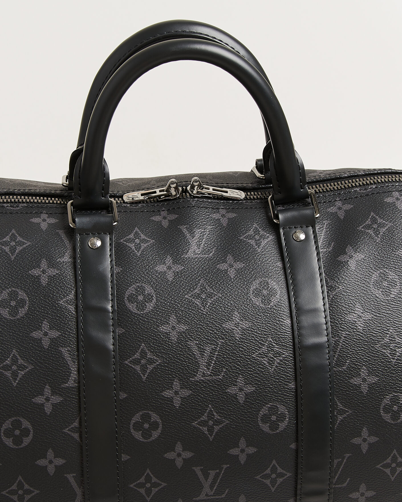 Heren | Pre-Owned & Vintage Bags | Louis Vuitton Pre-Owned | Keepall 55 Bandoulière Monogram Eclipse