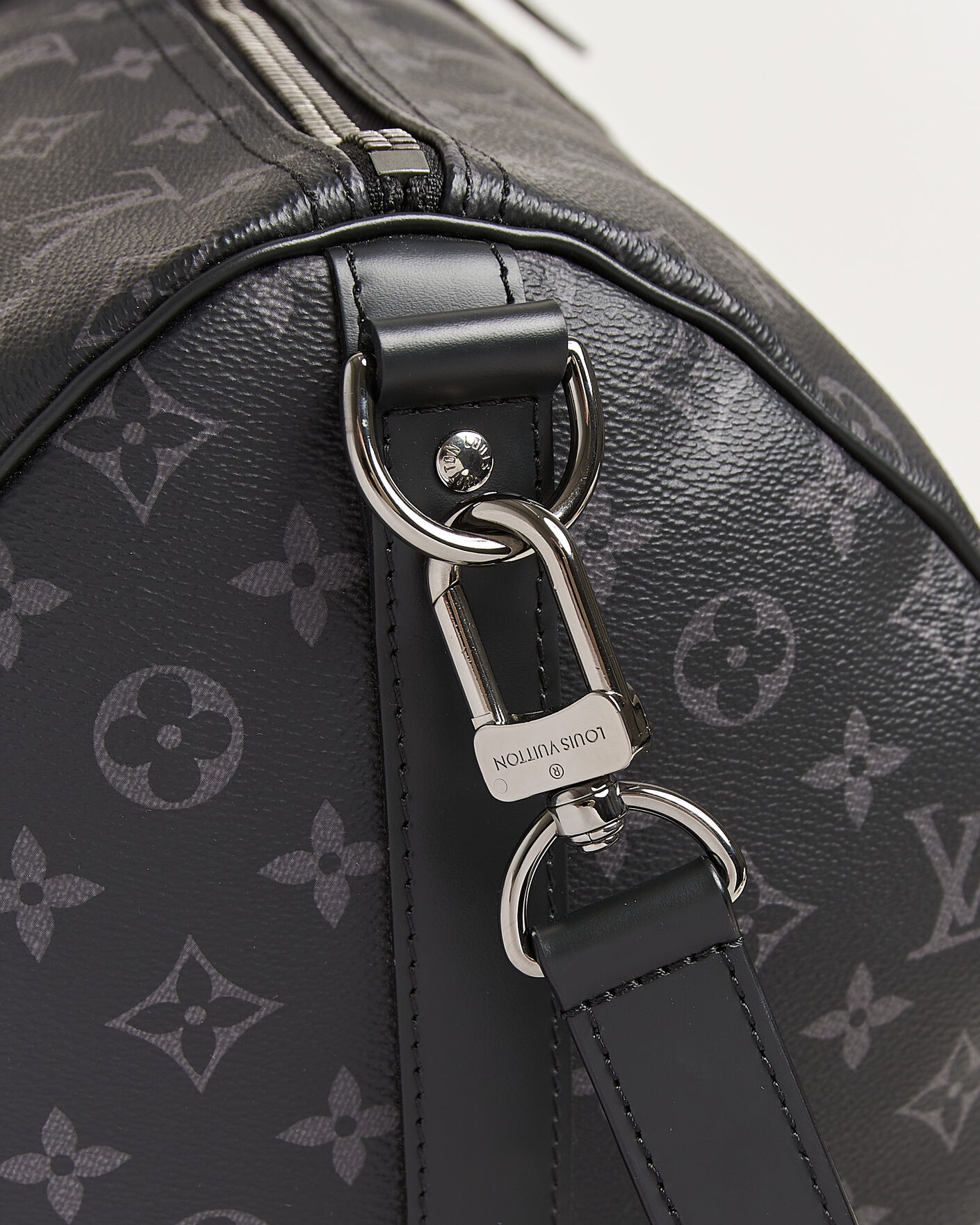 Heren | Pre-Owned & Vintage Bags | Louis Vuitton Pre-Owned | Keepall 55 Bandoulière Monogram Eclipse