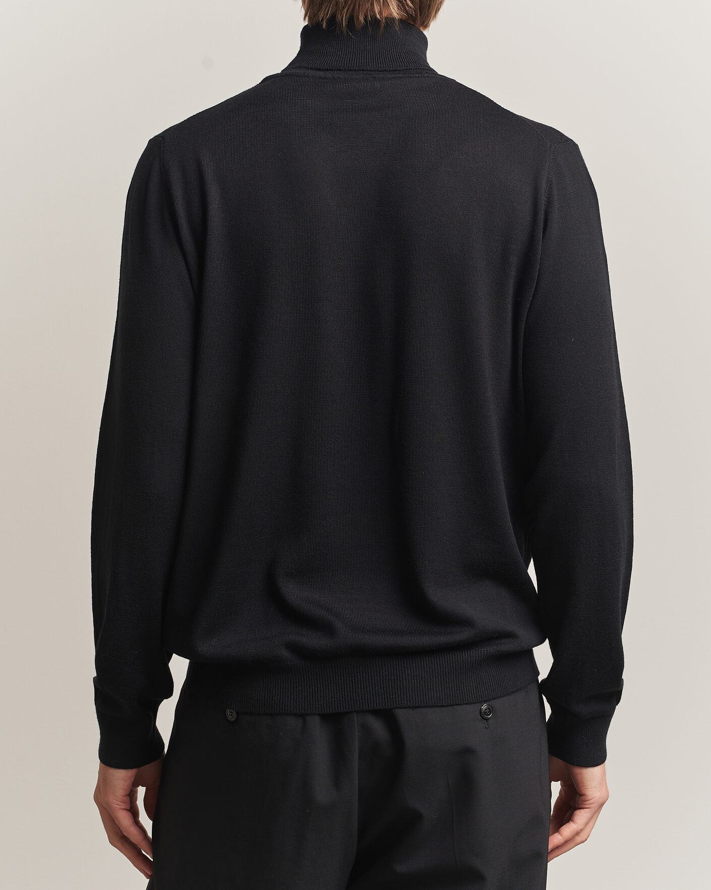 Homme | Pulls Et Tricots | Filippa K | Merino Knitted Turtleneck Black