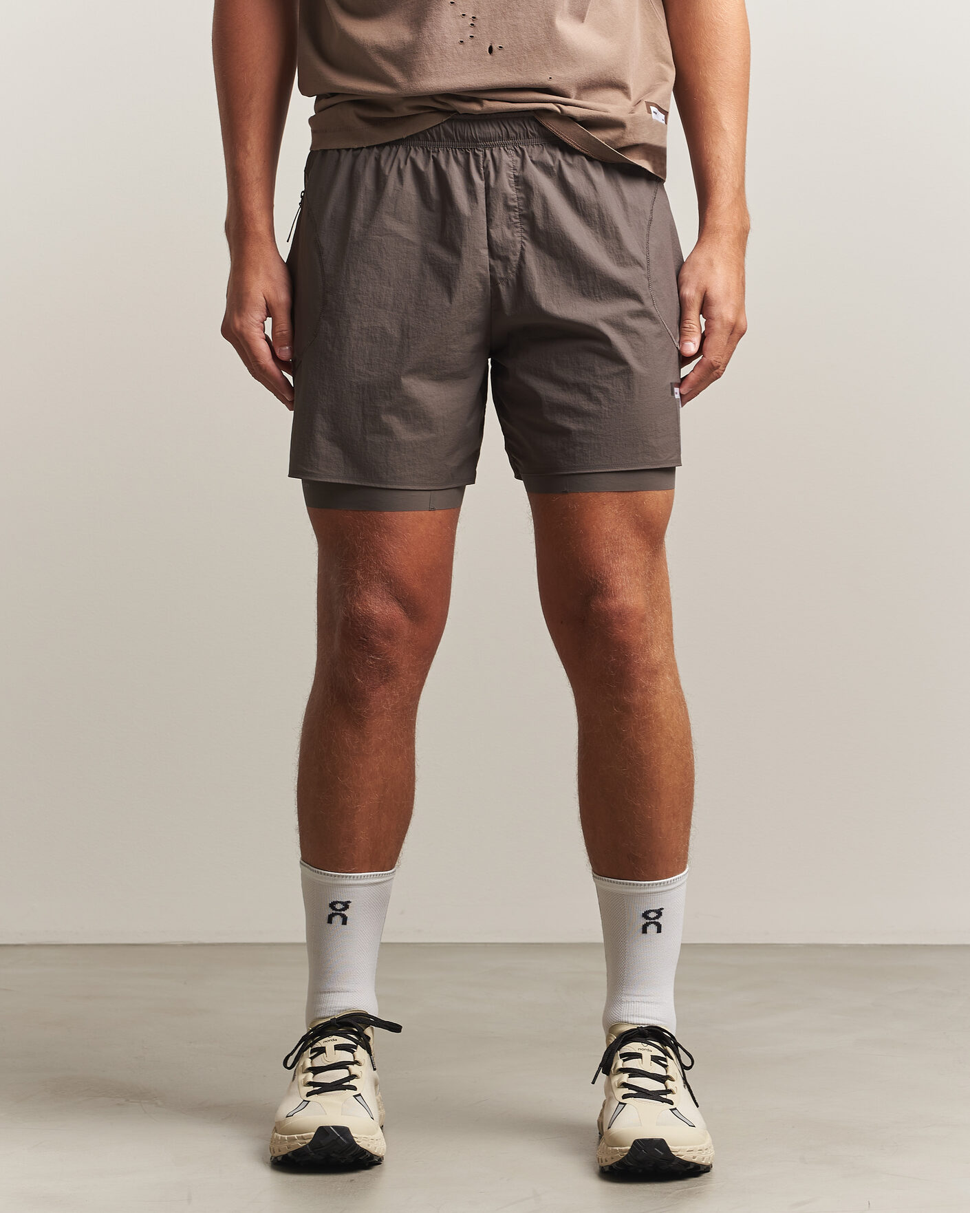 Homme | Shorts | Satisfy | Rippy Cordura 5 Inch Shorts Subterranean