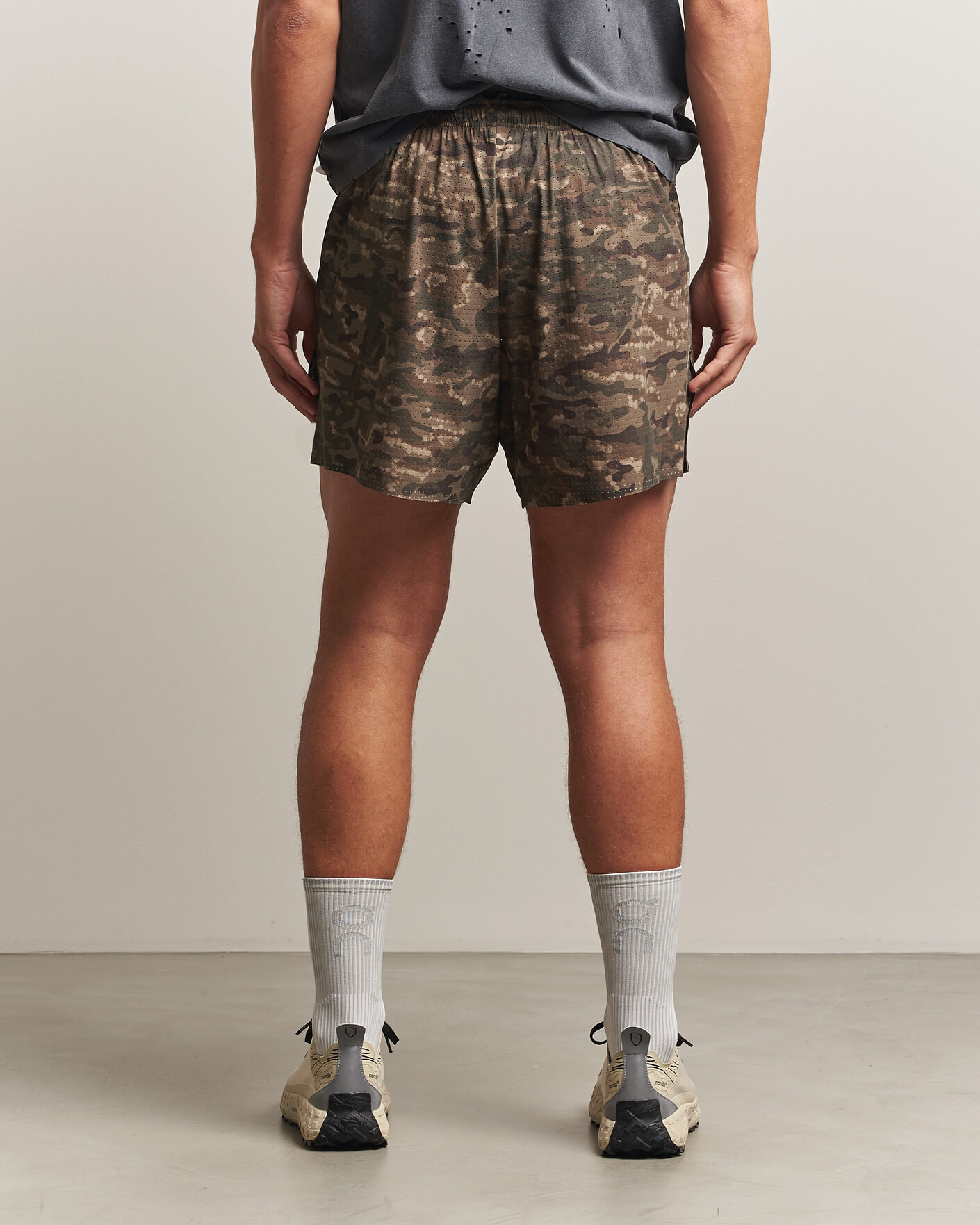 Heren | Korte broek | Satisfy | Space-O 5 Inch Shorts Overland Trek Camo