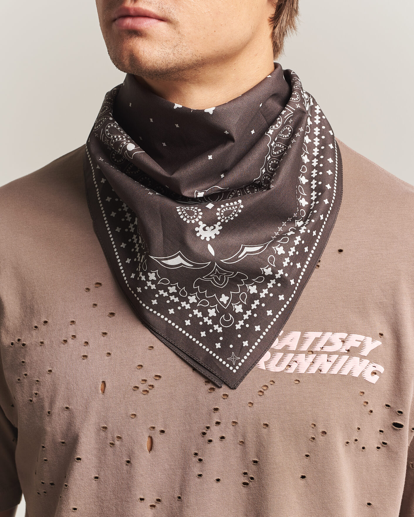 Homme | Écharpes | Satisfy | SoftCell Bandana Sun Bleached Rain Drum