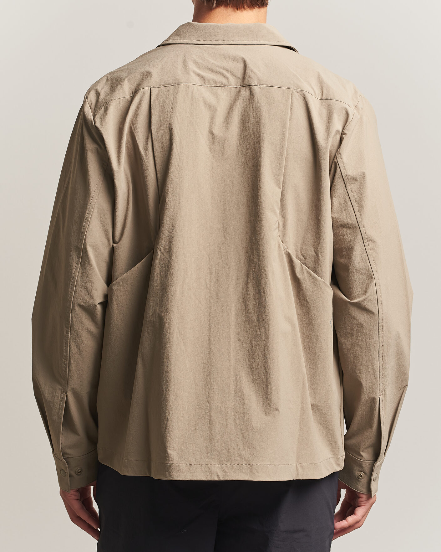 Heren | Overhemden | Pas Normal Studios | Off-Race Tech Shirt Dusty Earth