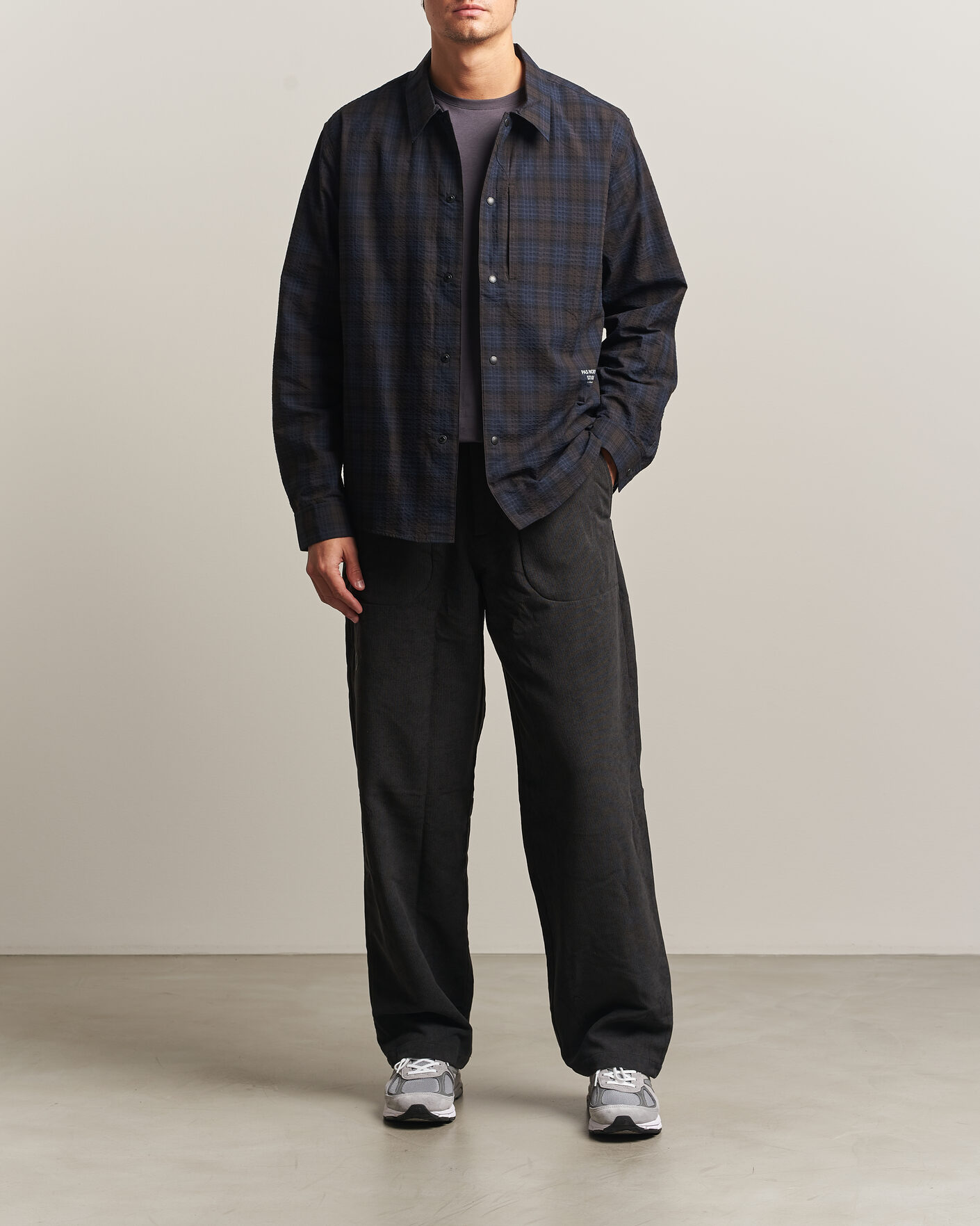 Heren | Broeken | Pas Normal Studios | Off-Race Tech Corduroy Pants Black