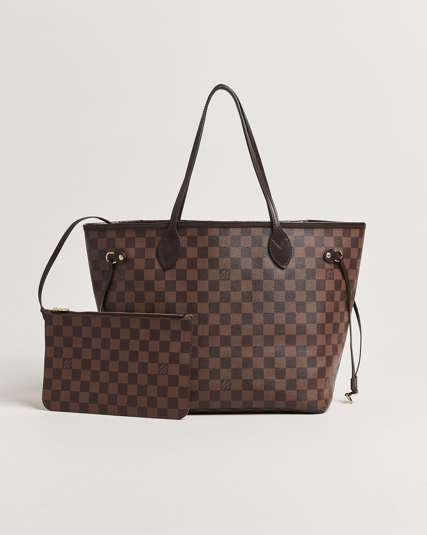 Homme | Pre-Owned & Vintage Bags | Louis Vuitton Pre-Owned | Neverfull MM Damier Ebene