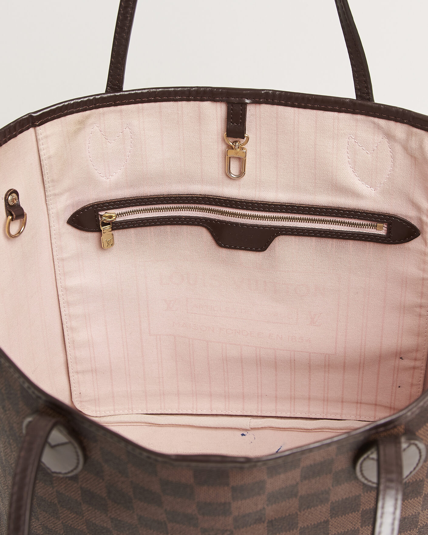 Homme | Pre-Owned & Vintage Bags | Louis Vuitton Pre-Owned | Neverfull MM Damier Ebene