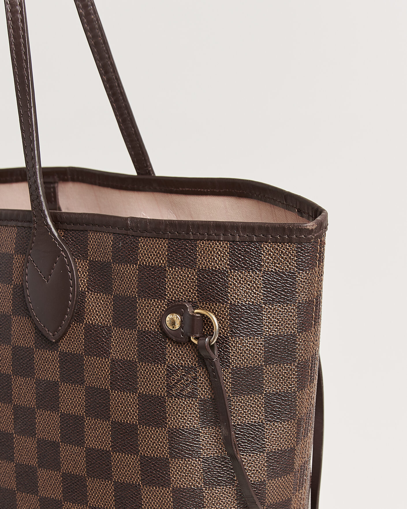 Homme | Pre-Owned & Vintage Bags | Louis Vuitton Pre-Owned | Neverfull MM Damier Ebene