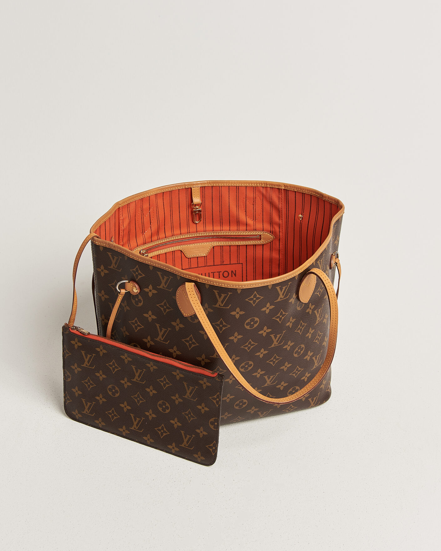 Heren | Pre-Owned & Vintage Bags | Louis Vuitton Pre-Owned | Neverfull MM Monogram