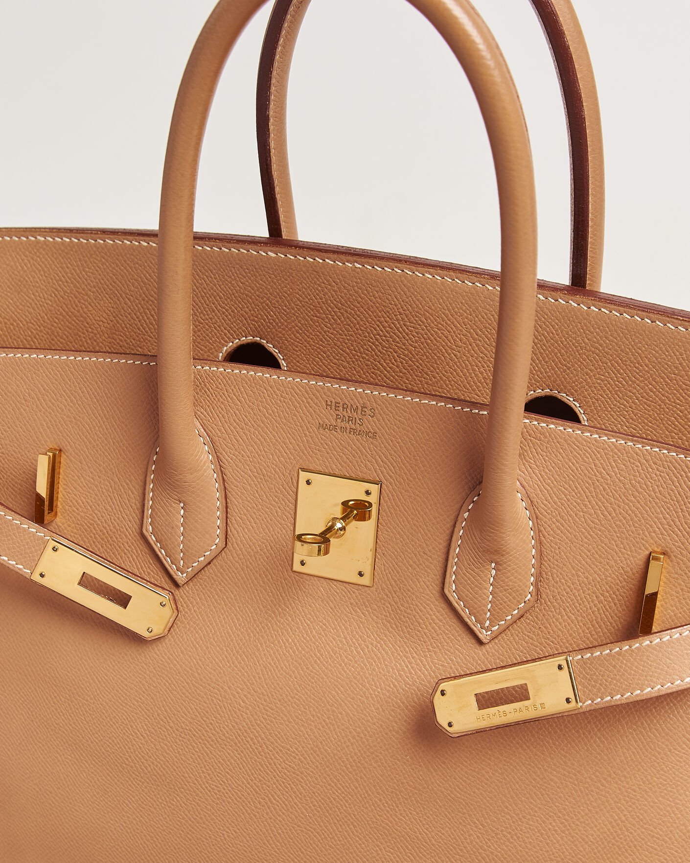 Homme | Pre-Owned & Vintage Bags | Hermès Pre-Owned | Birkin 35 Courchevel Gold