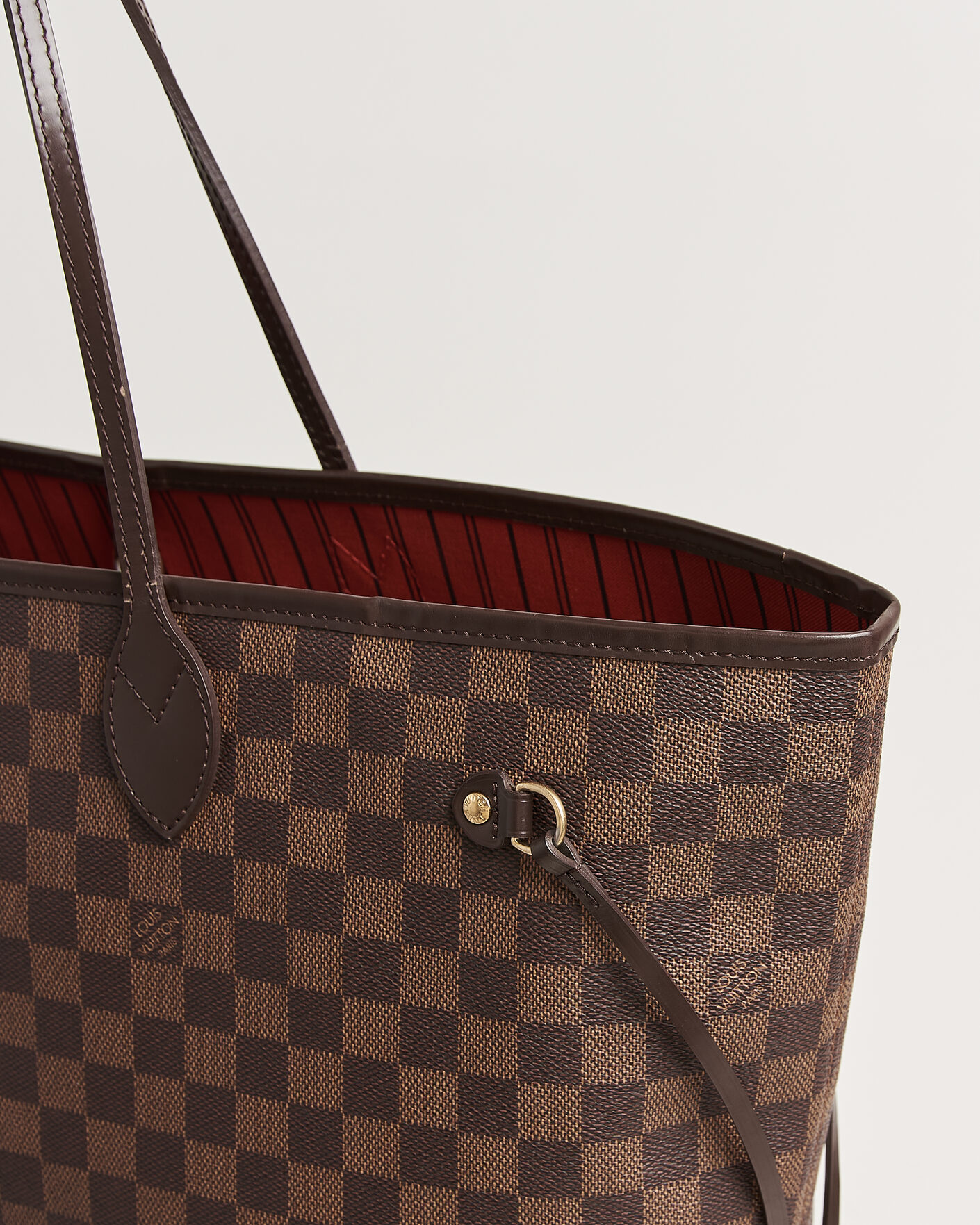 Homme | Pre-Owned & Vintage Bags | Louis Vuitton Pre-Owned | Neverfull GM Damier Ebene
