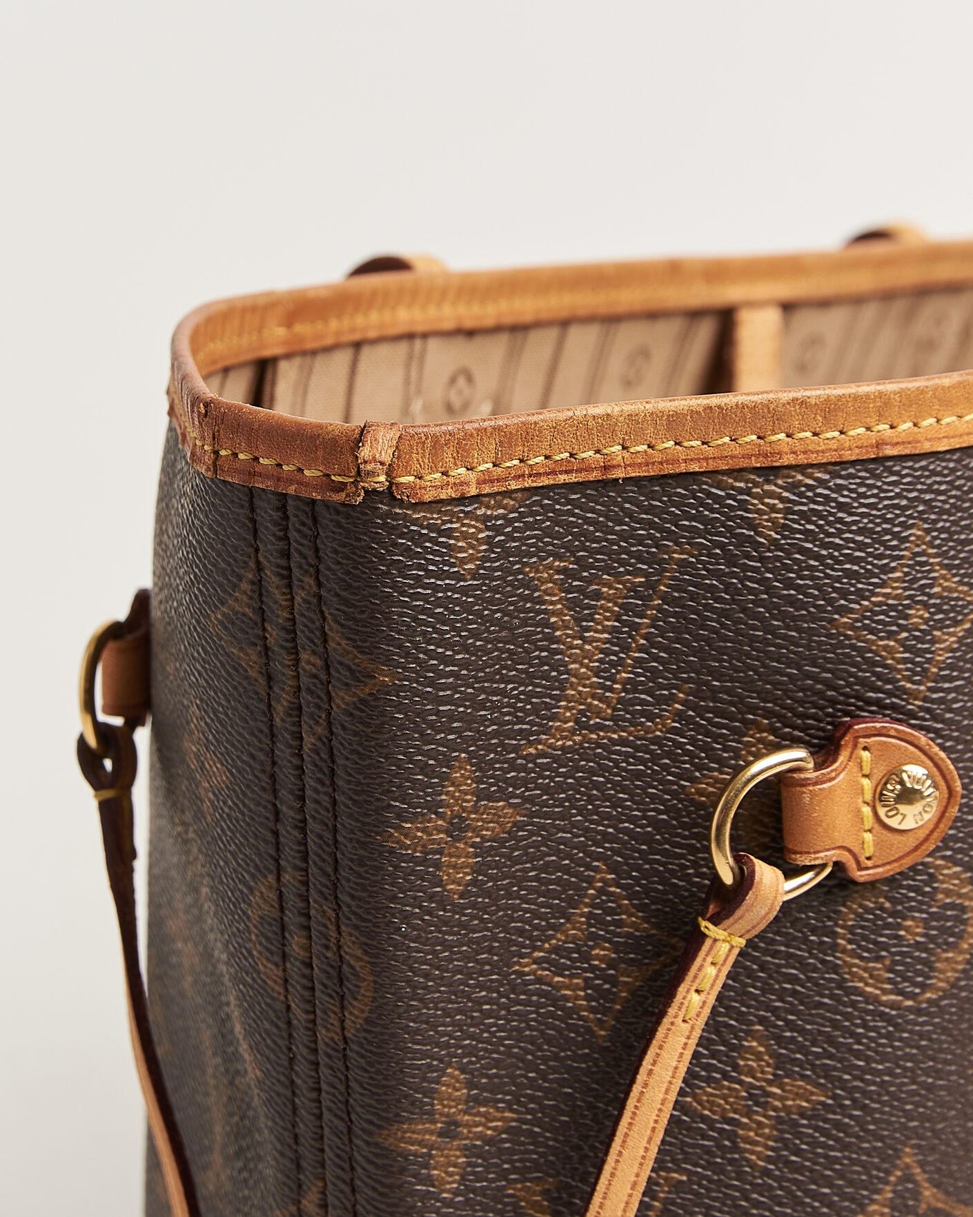 Heren | Pre-Owned & Vintage Bags | Louis Vuitton Pre-Owned | Neverfull MM Monogram