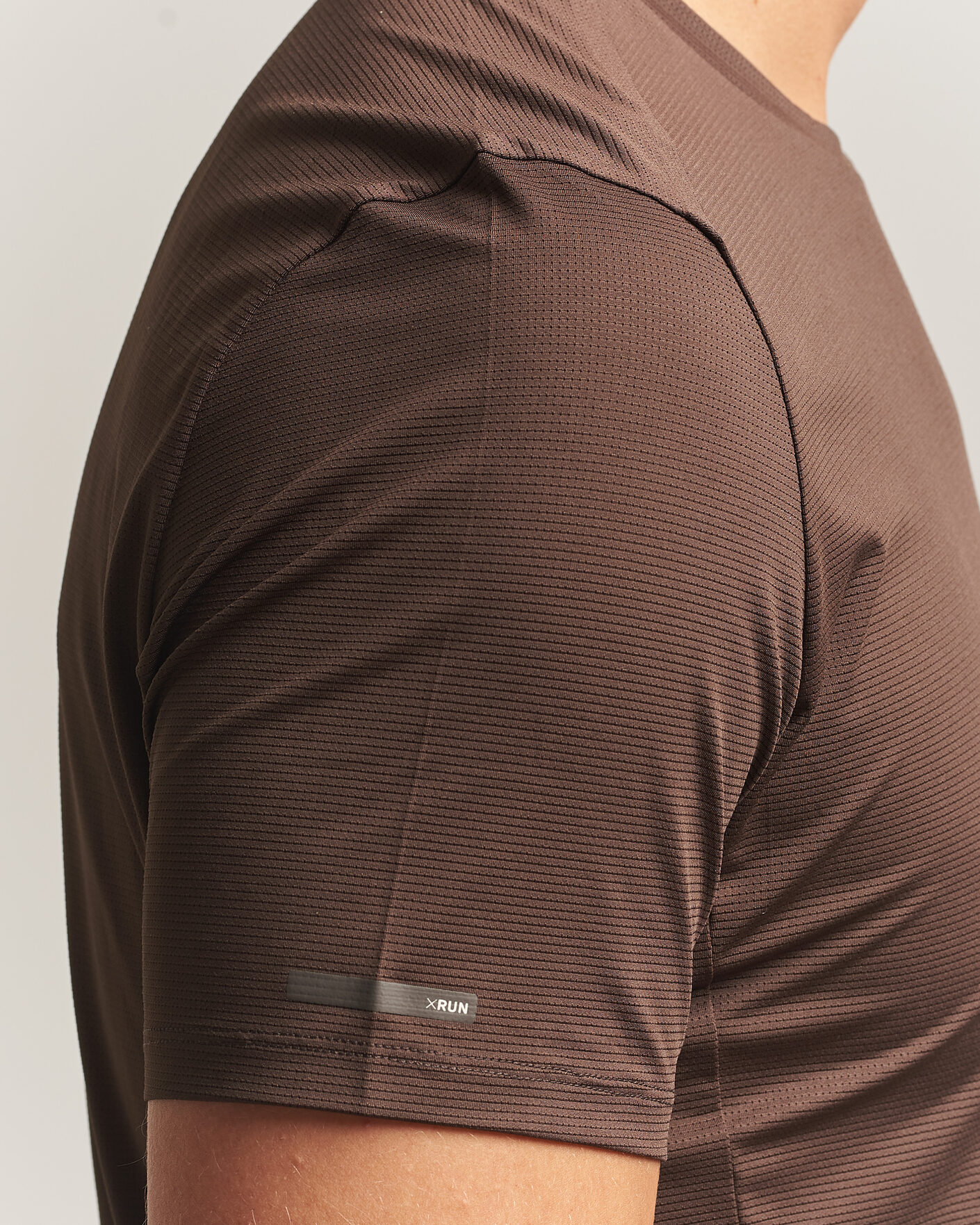 Heren | T-shirts | SOAR Running | Eco Tech T-Shirt Brown