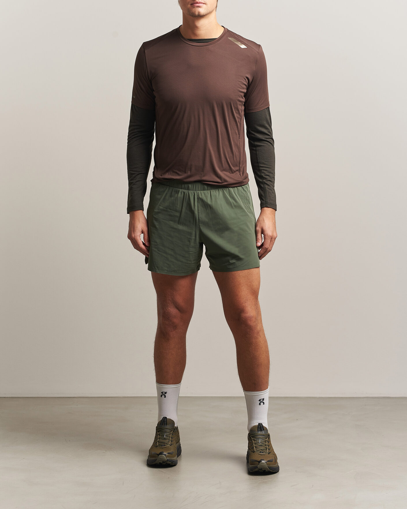 Homme | Shorts | SOAR Running | Run Shorts Green