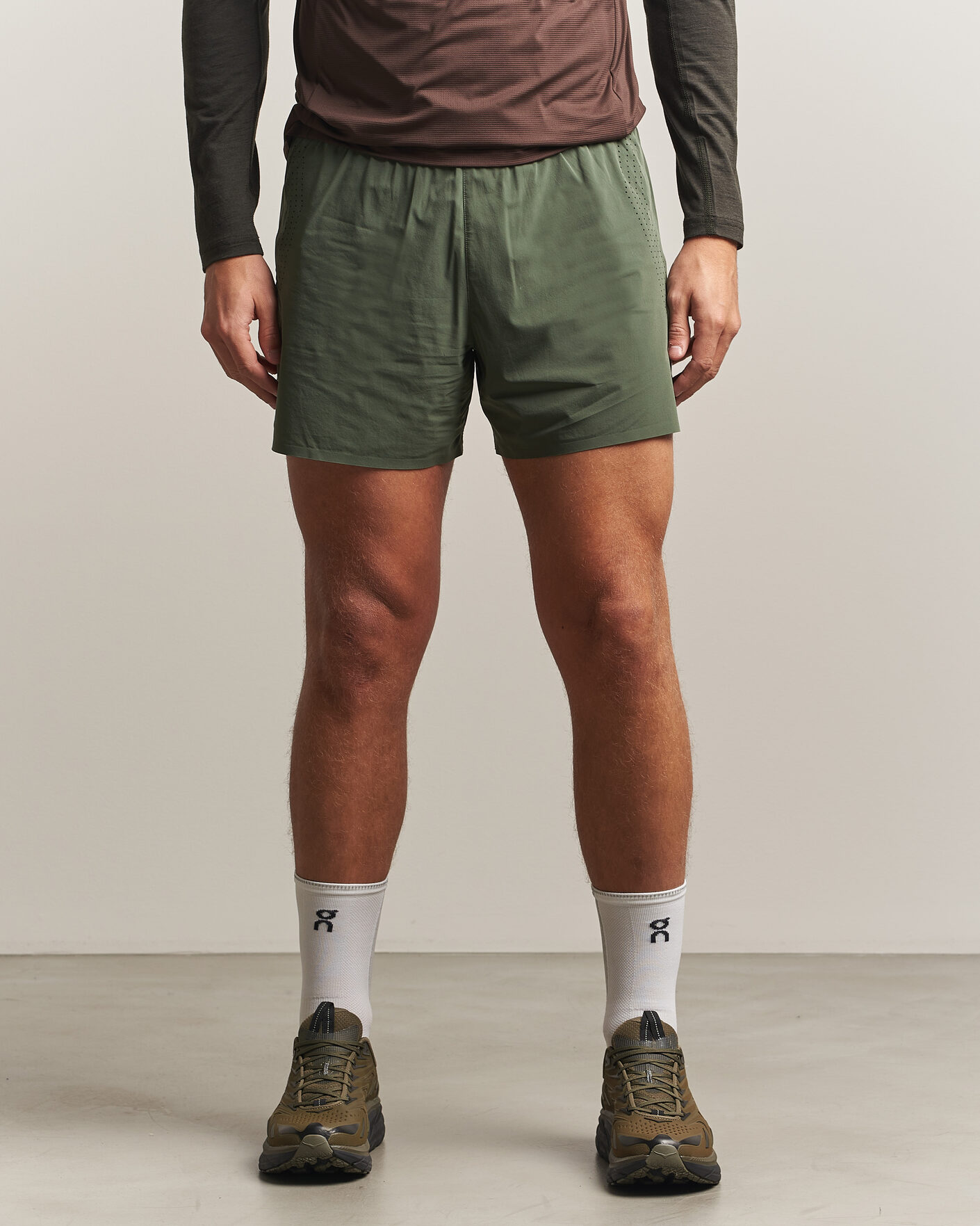 Homme | Shorts | SOAR Running | Run Shorts Green